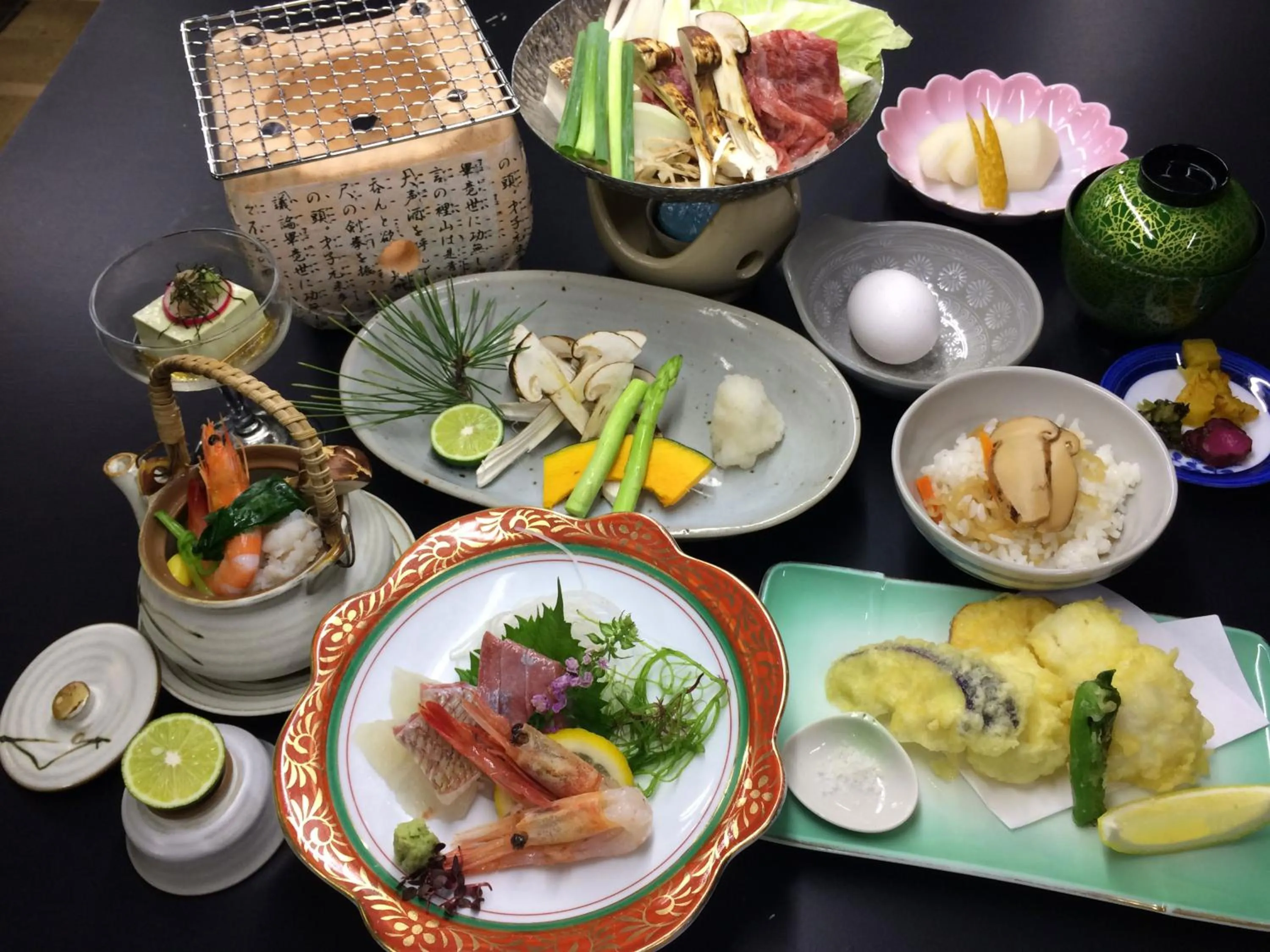 Dinner in Hotel Innoshima