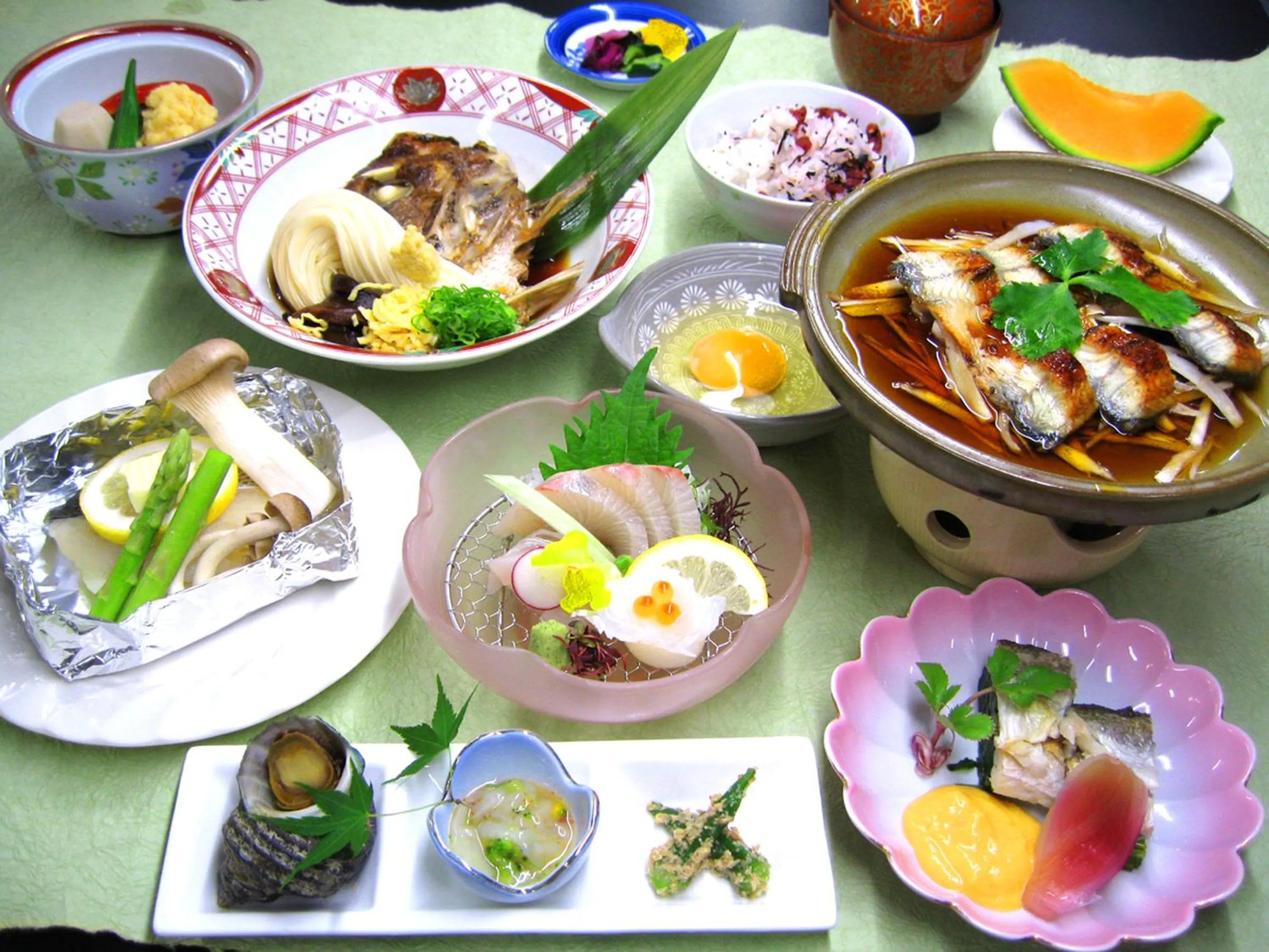 Dinner in Hotel Innoshima