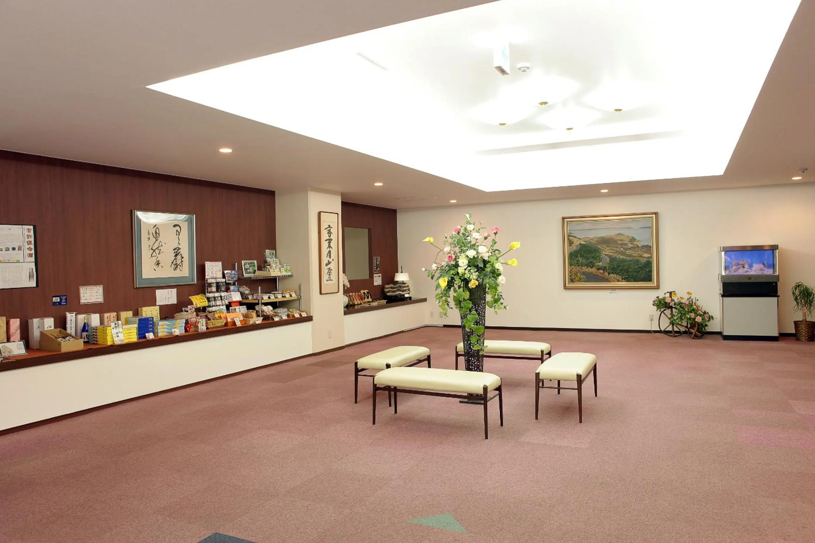 Lobby or reception in Hotel Innoshima