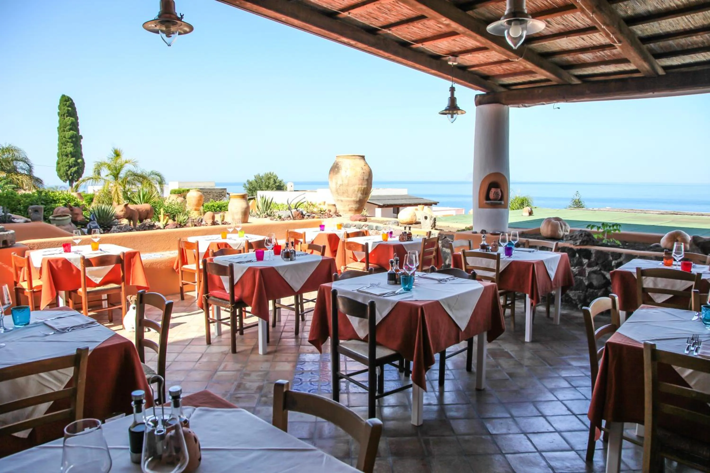 Restaurant/places to eat in Hotel Mamma Santina