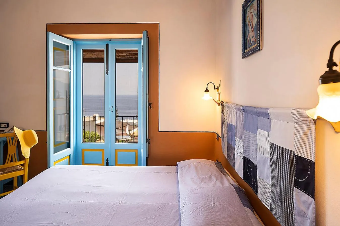 Bed in Hotel Mamma Santina