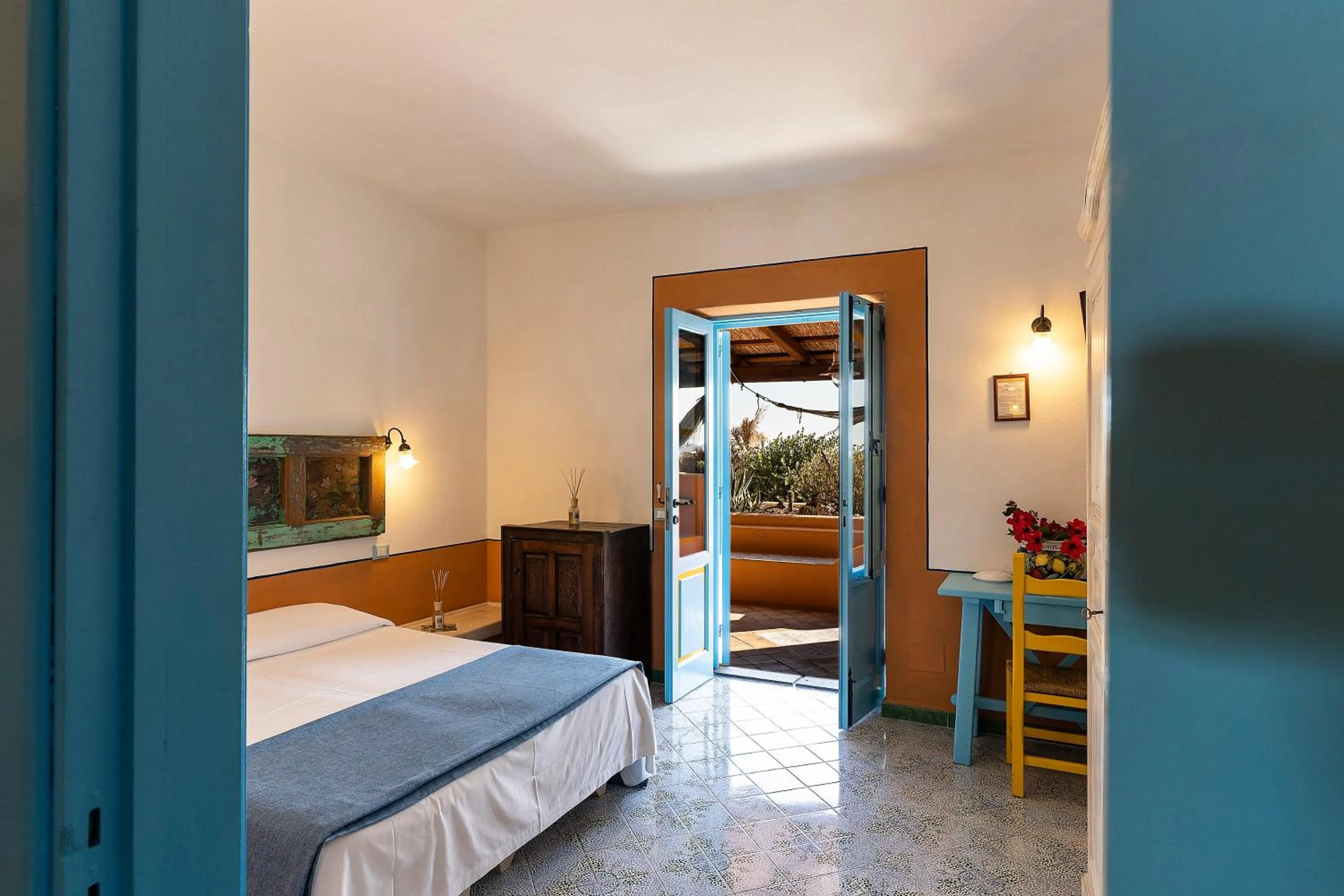 Bed in Hotel Mamma Santina