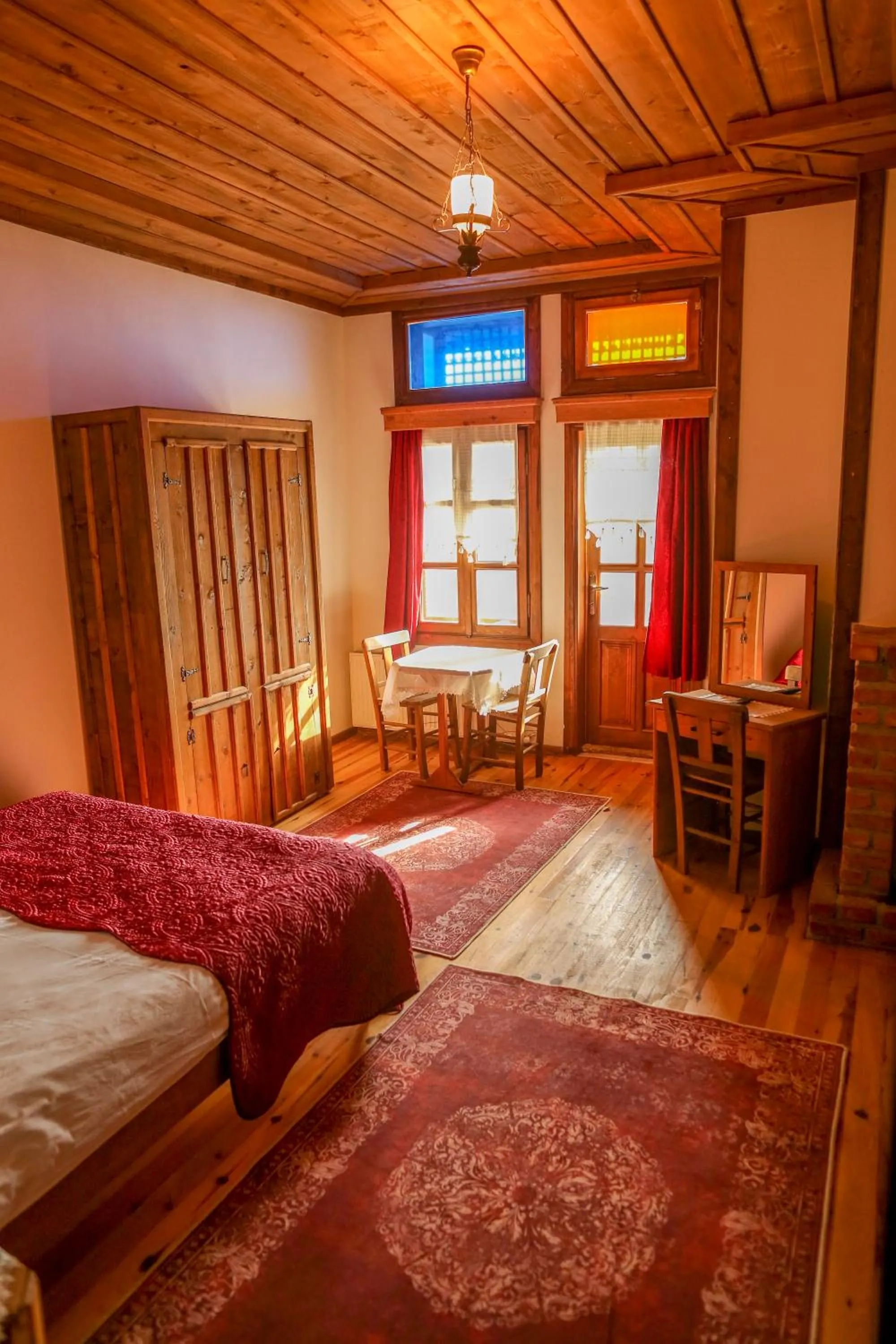 Bed in Kaf Dagi Konak Hotel