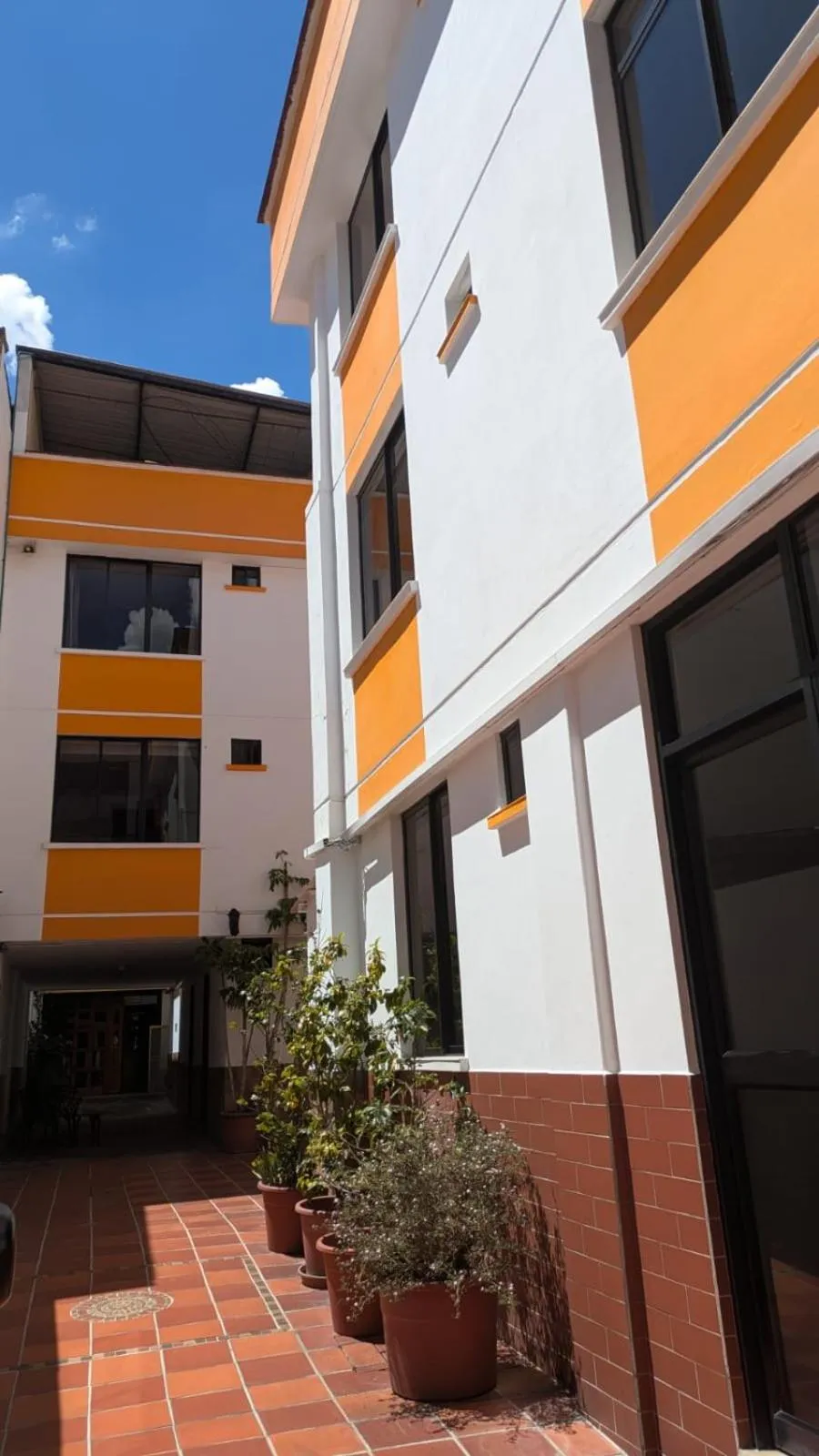 Property building in Hotel Mediterraneo Quito
