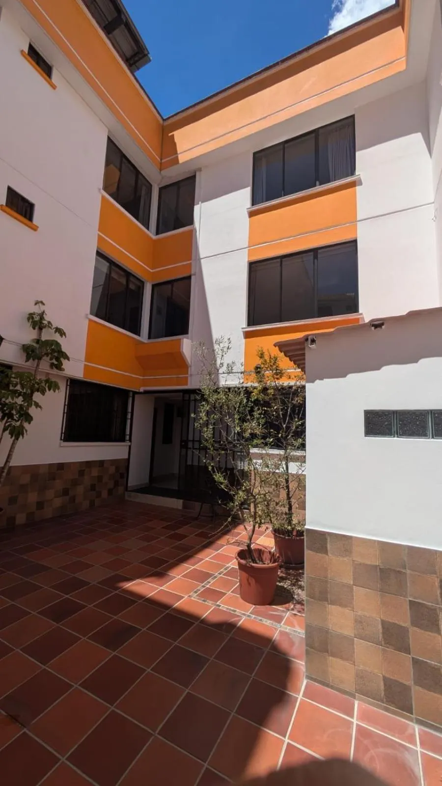 Property building in Hotel Mediterraneo Quito