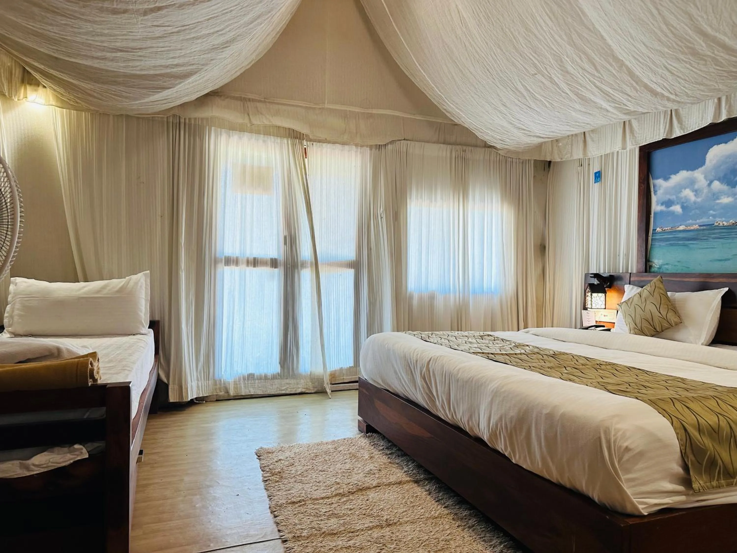 Bed in Lion Park Hotel & Resorts