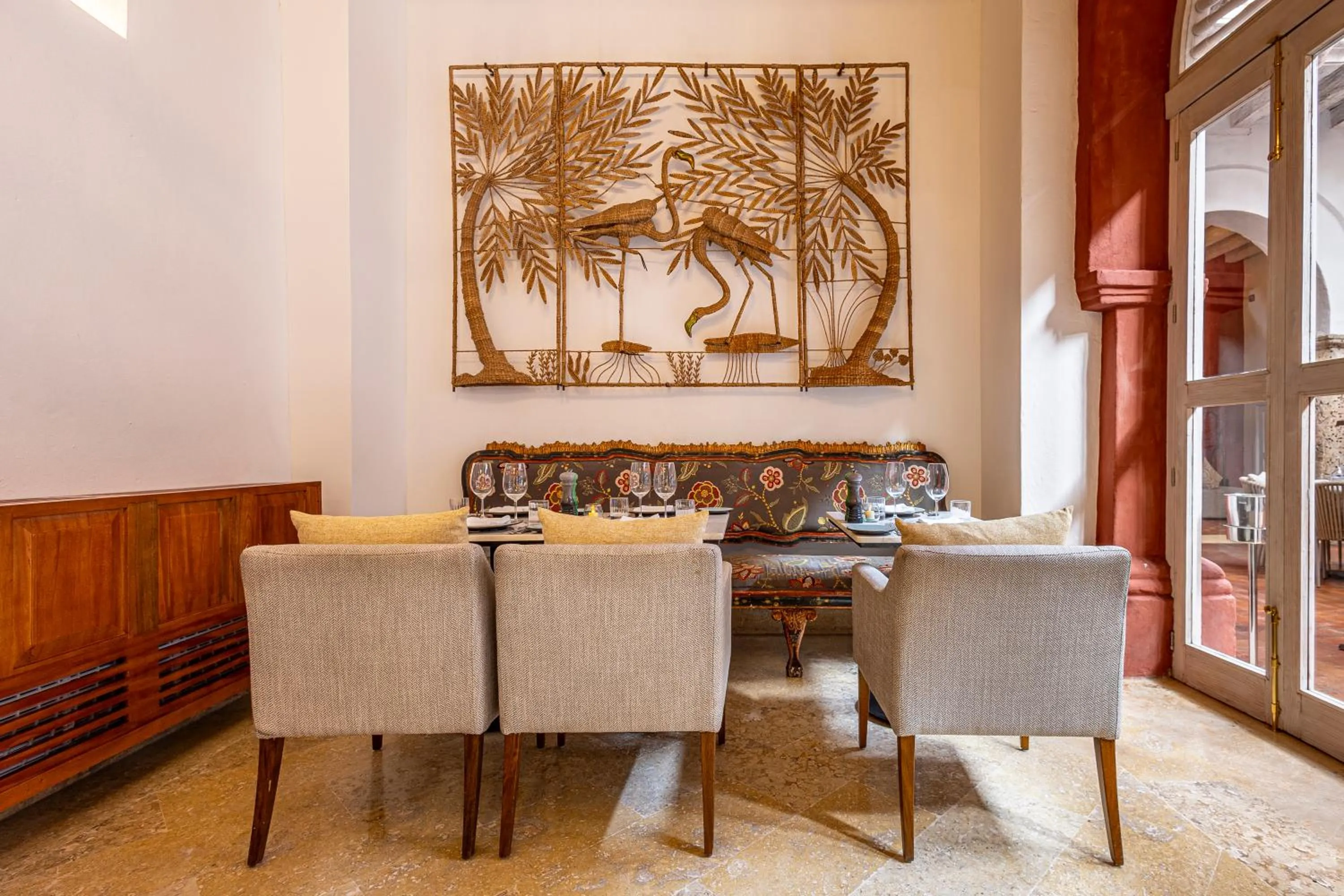 Restaurant/places to eat in Casa Pestagua Relais Châteaux