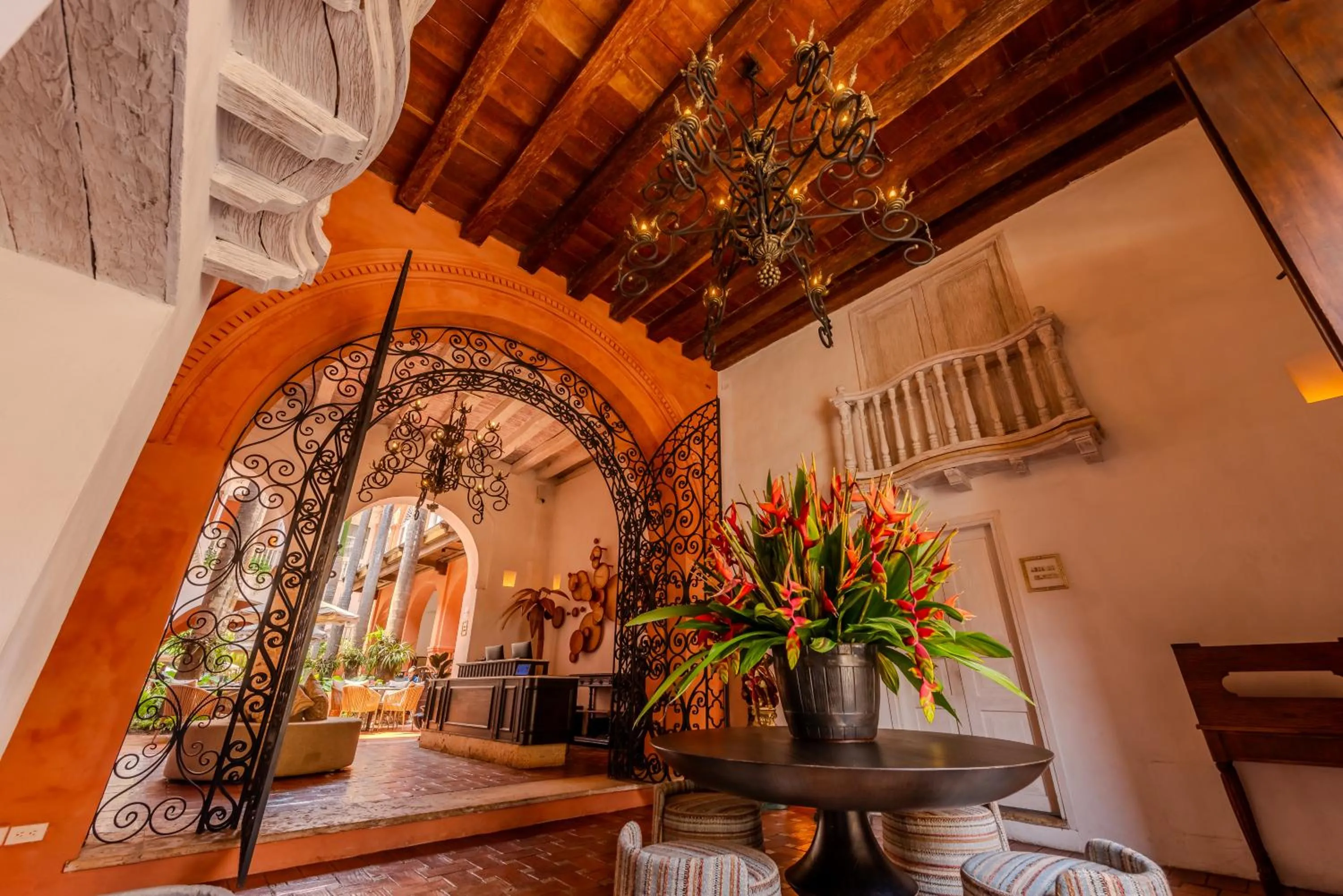 Lobby or reception in Casa Pestagua Relais Châteaux