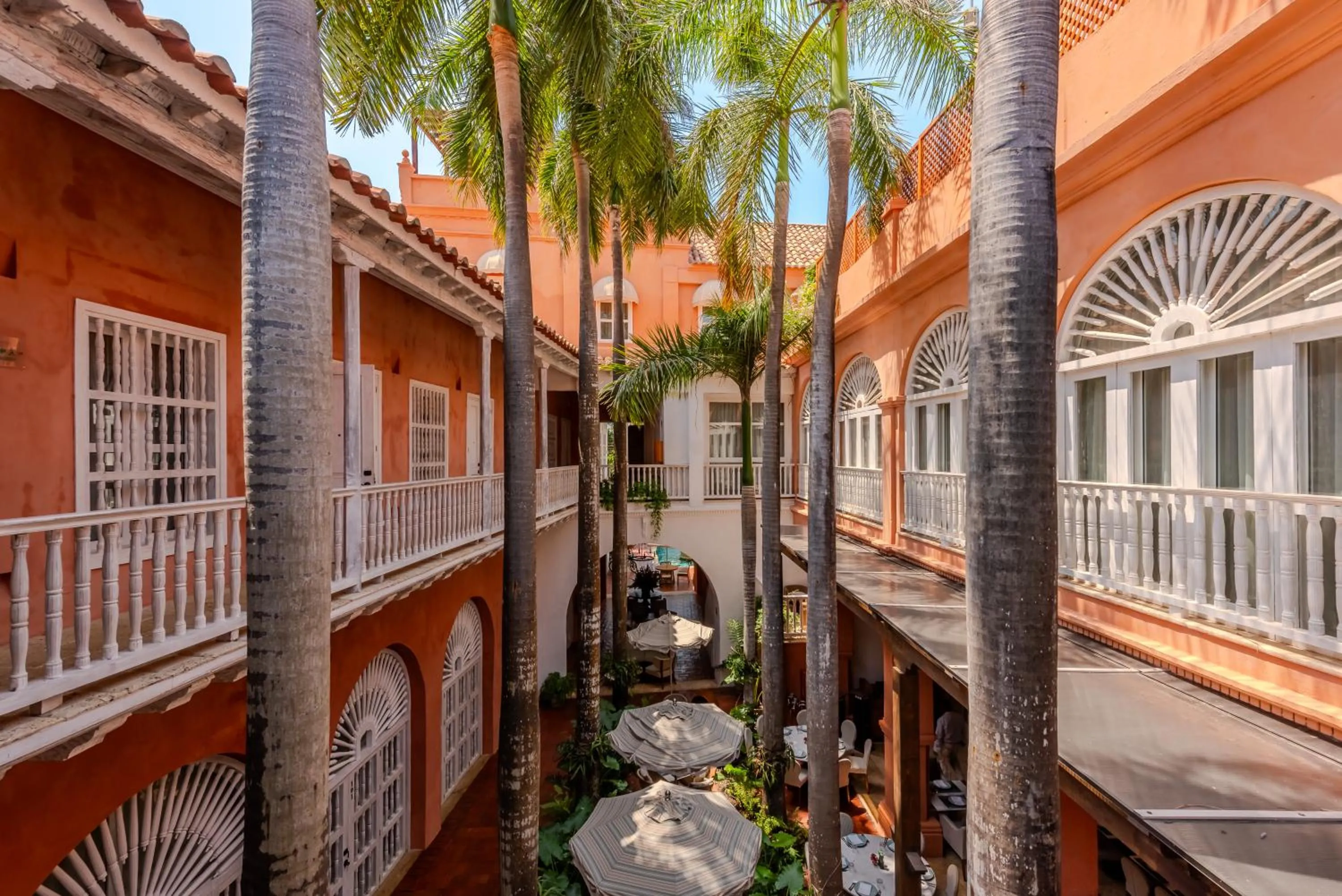 Garden view in Casa Pestagua Relais Châteaux