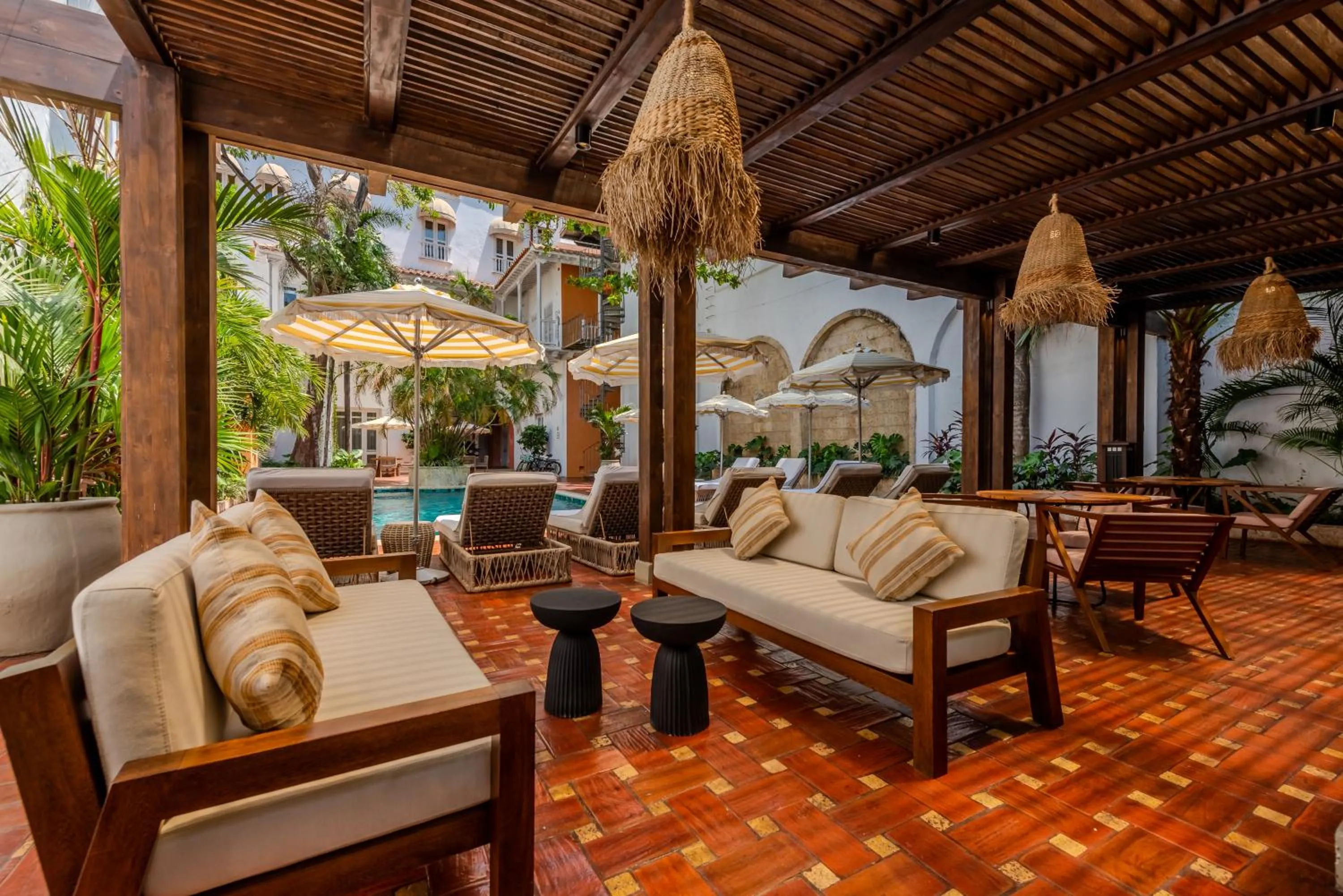 Pool view in Casa Pestagua Relais Châteaux