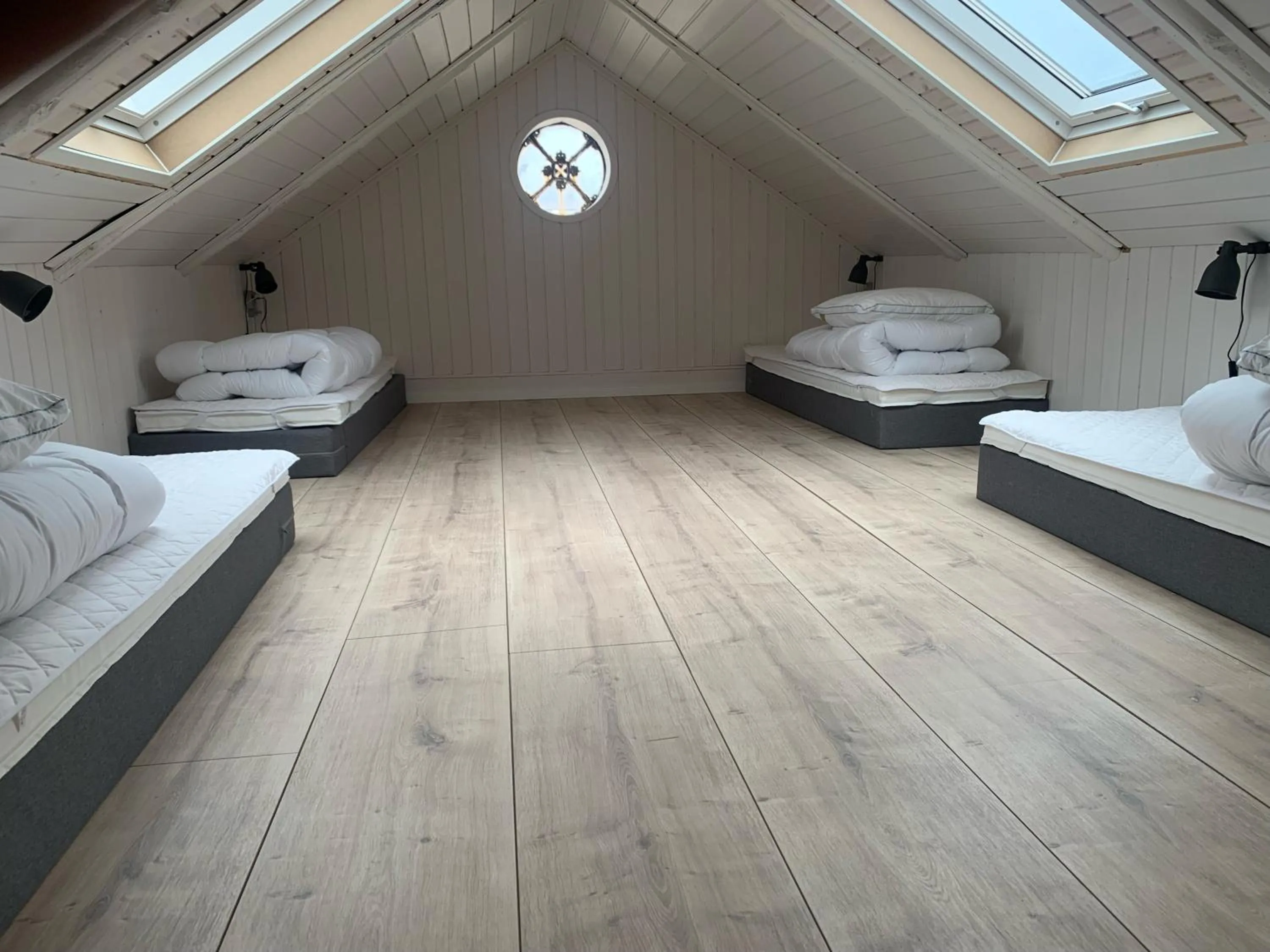 Bed in Gl. Klitgaard Camping & Cottages