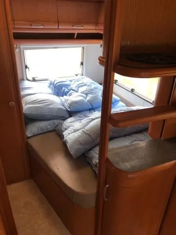 Bed in Gl. Klitgaard Camping & Cottages