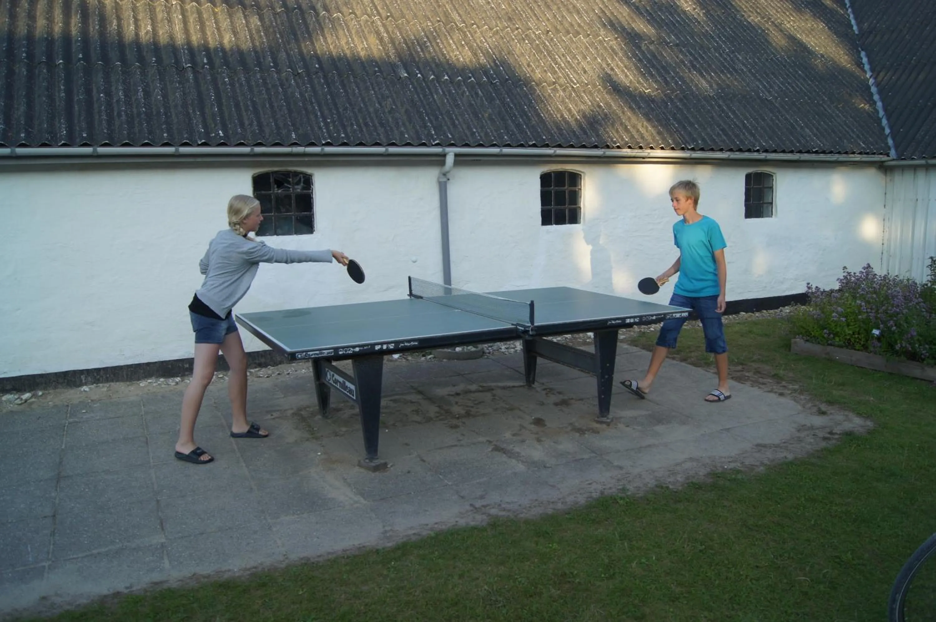 Table tennis in Gl. Klitgaard Camping & Cottages