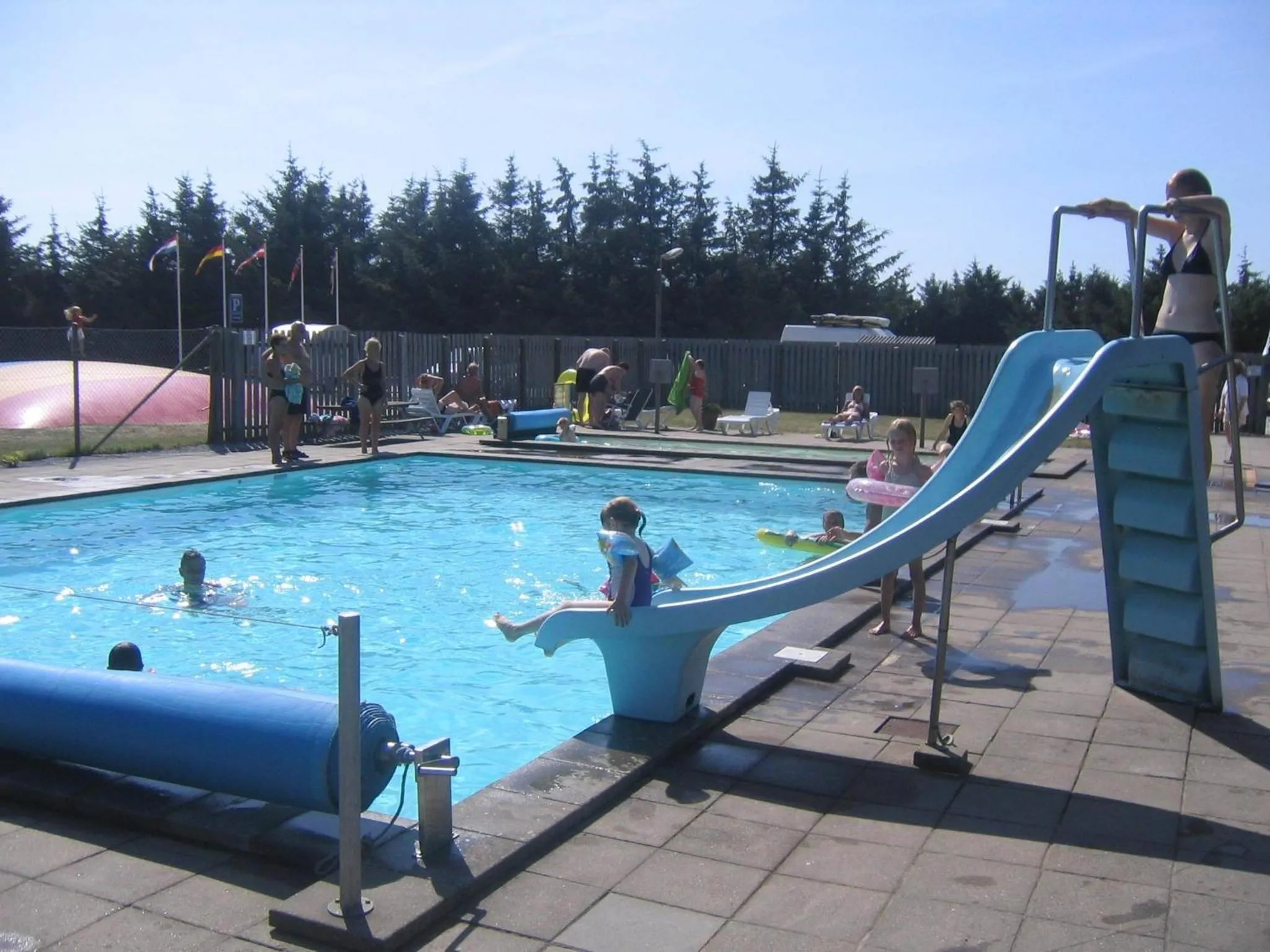 Swimming pool in Gl. Klitgaard Camping & Cottages