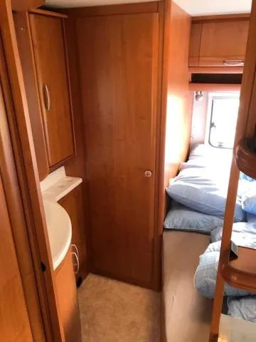 Bed in Gl. Klitgaard Camping & Cottages