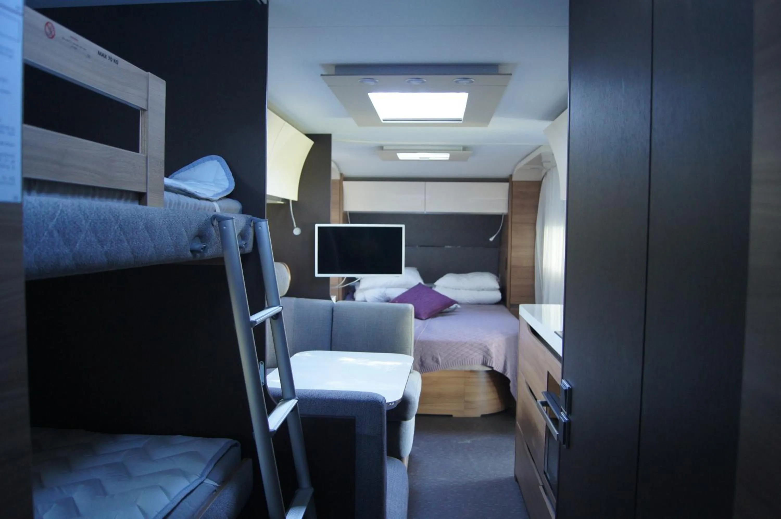 Bed in Gl. Klitgaard Camping & Cottages