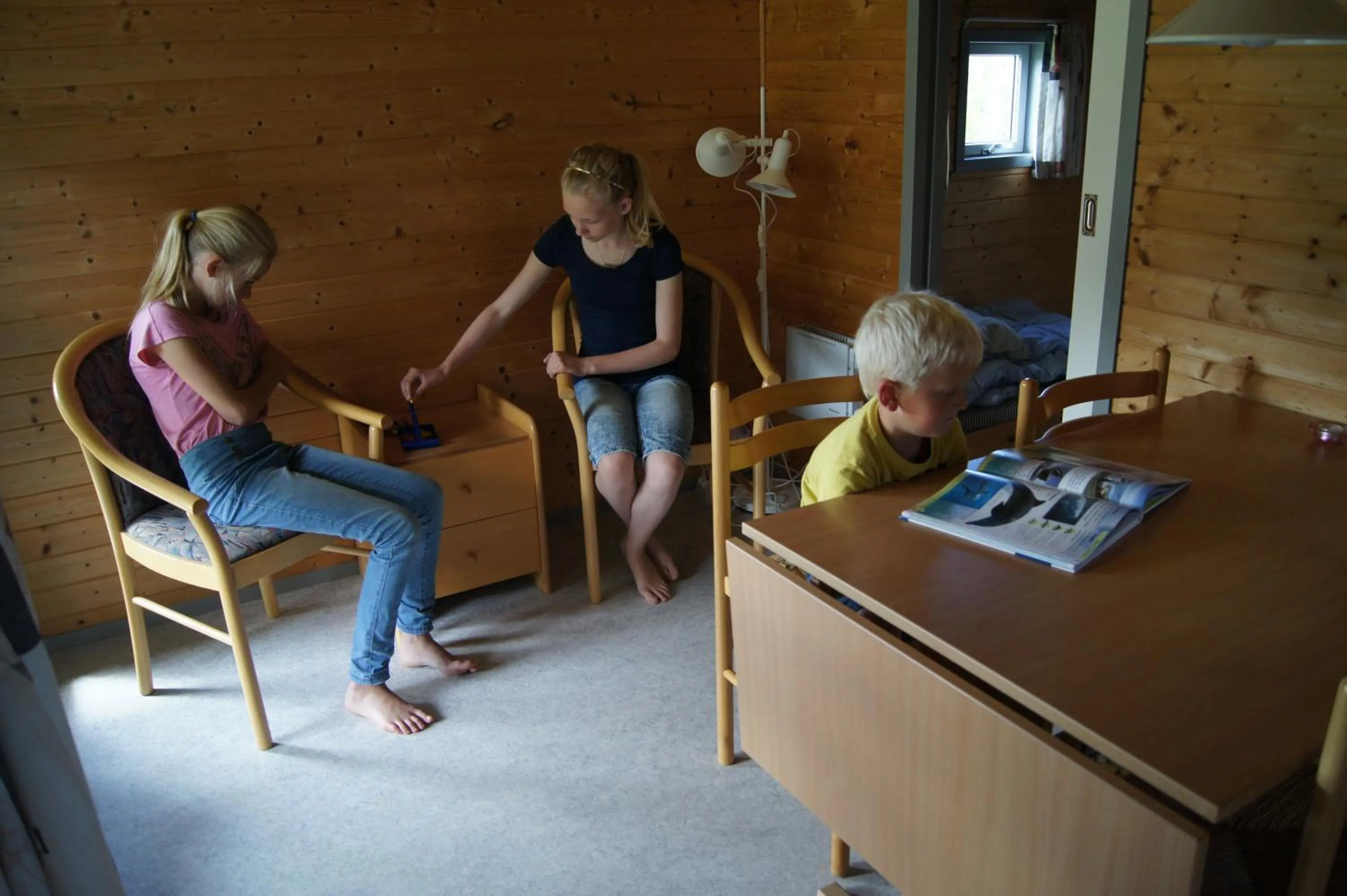 Dining area in Gl. Klitgaard Camping & Cottages