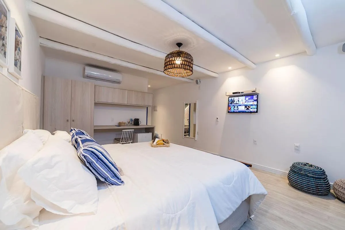 Bed in La Plage Hotel Boutique