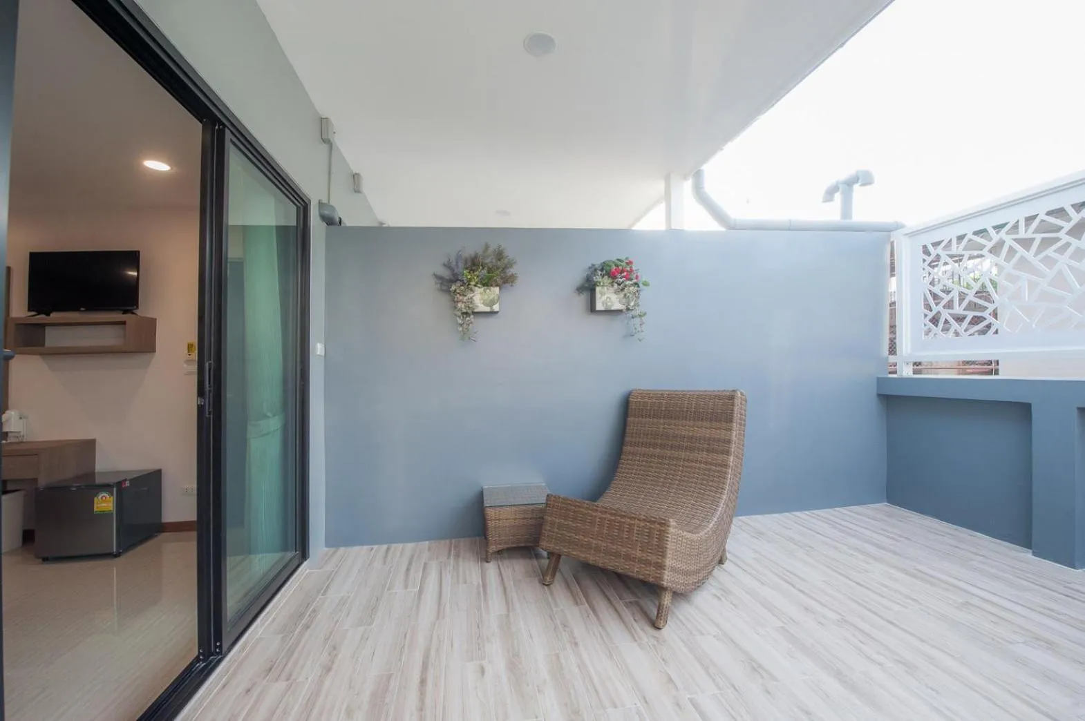 Bed in The Moon Night Hotel