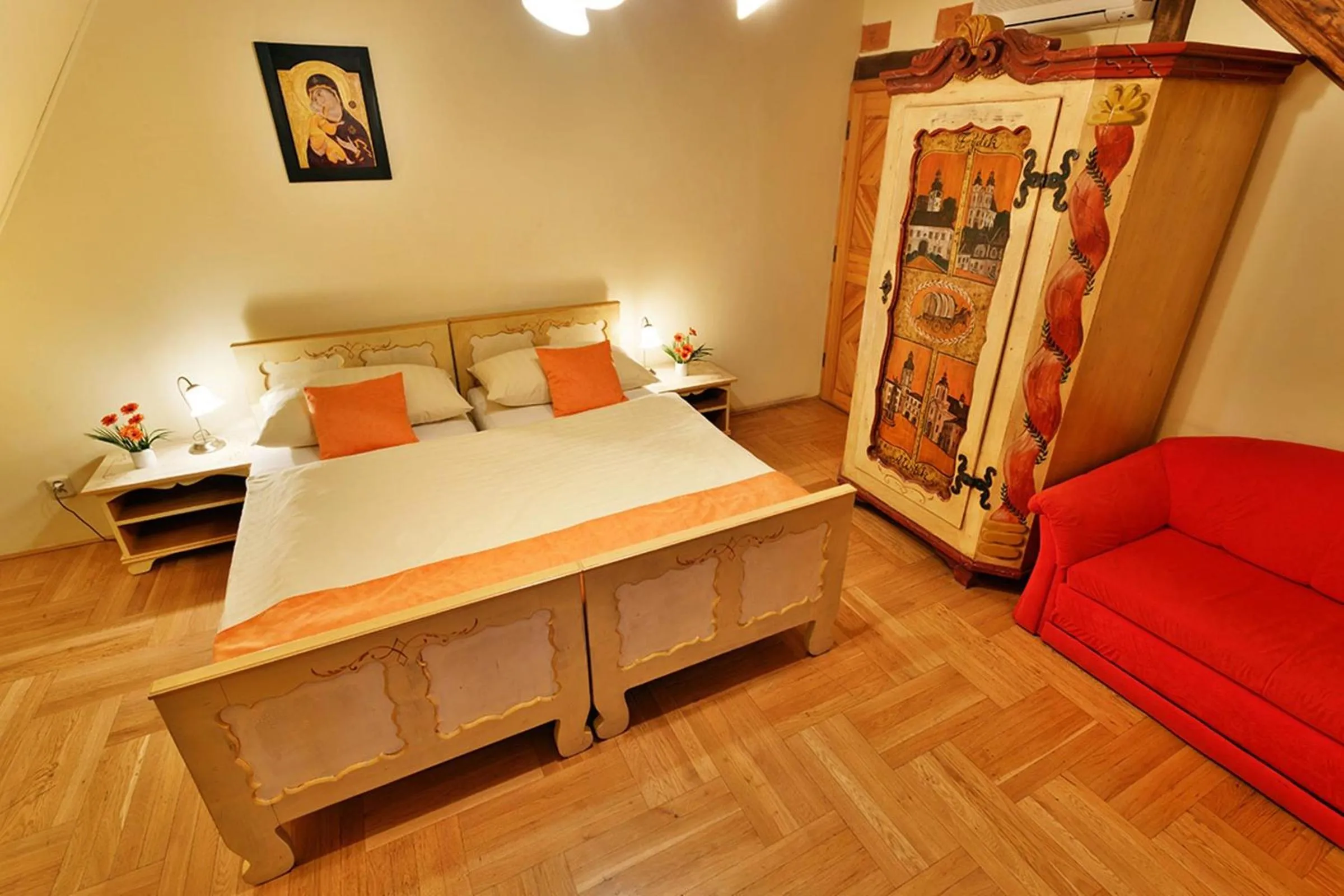 Twin Room - single occupancy in Penzion U Kriveho psa