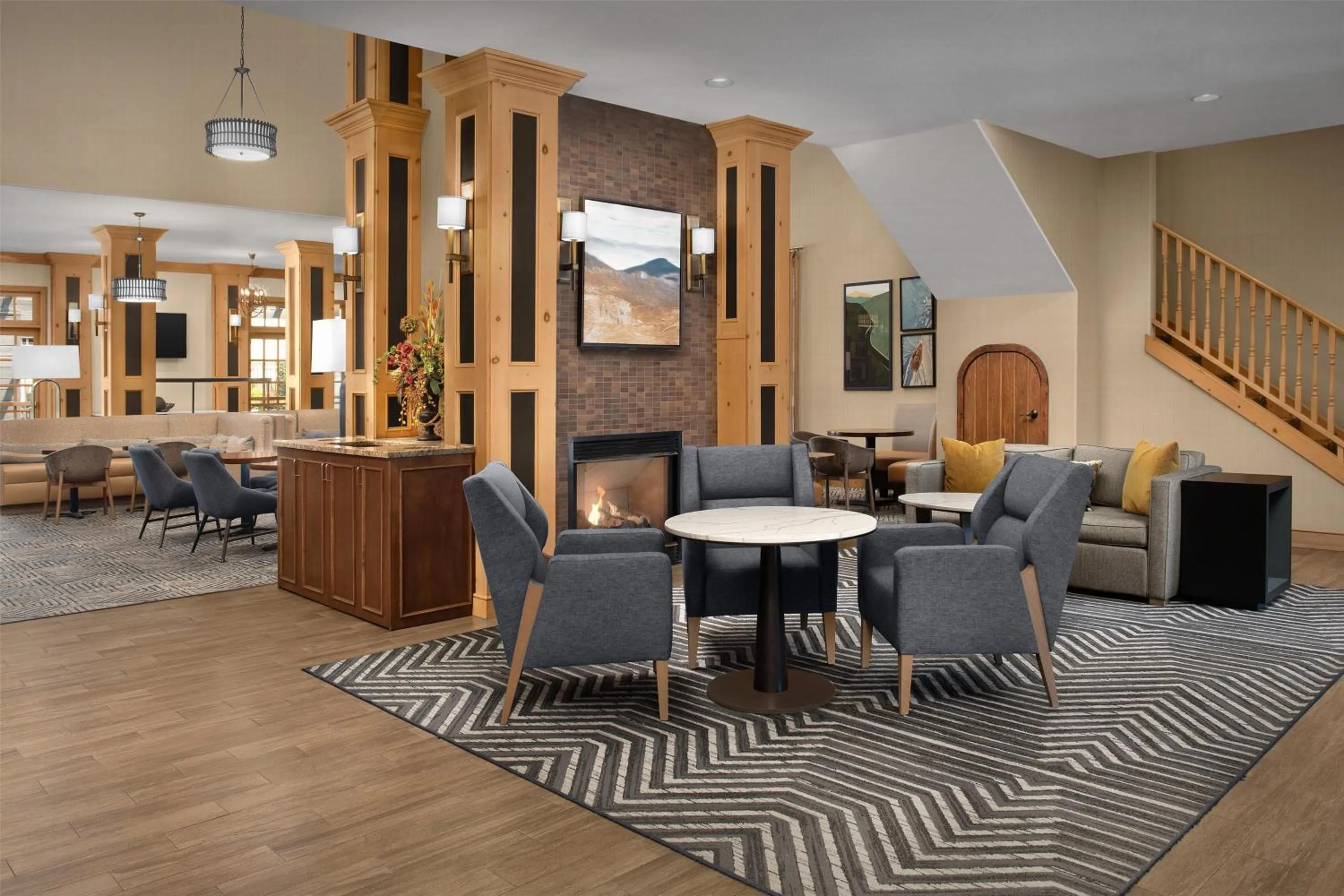 Lobby or reception in Homewood Suites by Hilton Vancouver / Portland