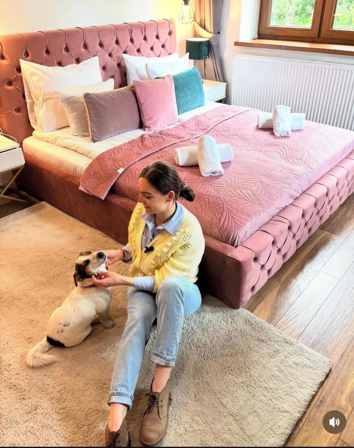 Bed in WILLA JAROSTA & SPA, AC -free parking