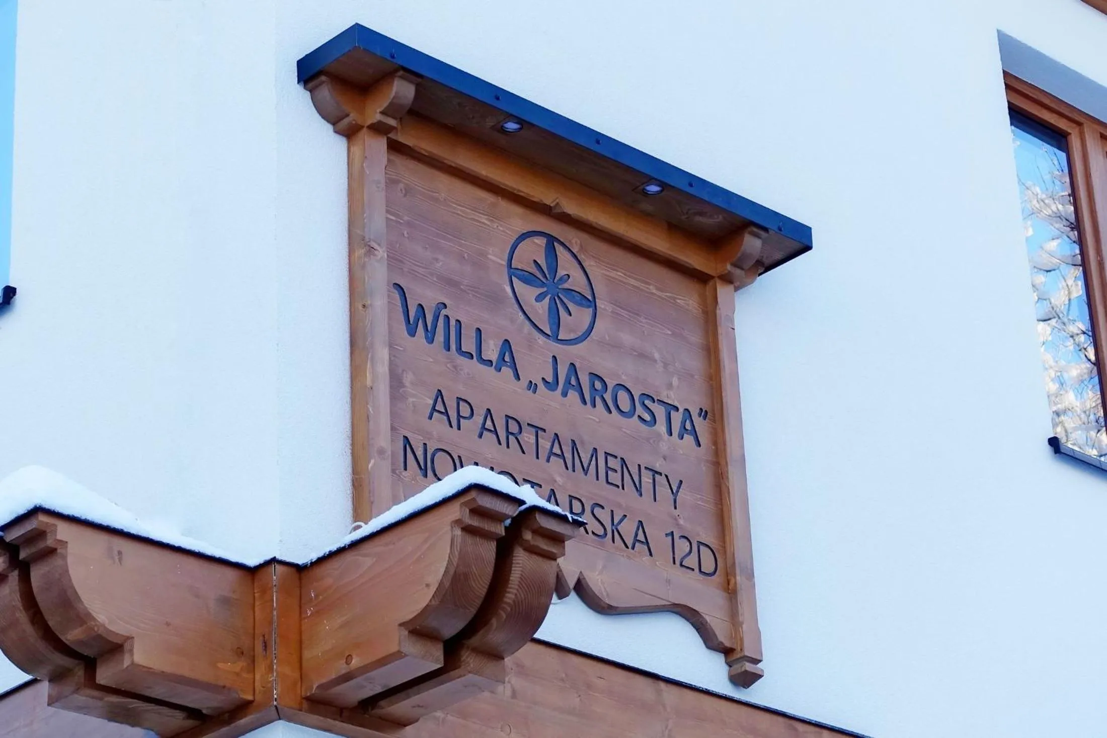 Facade/entrance in WILLA JAROSTA & SPA, AC -free parking
