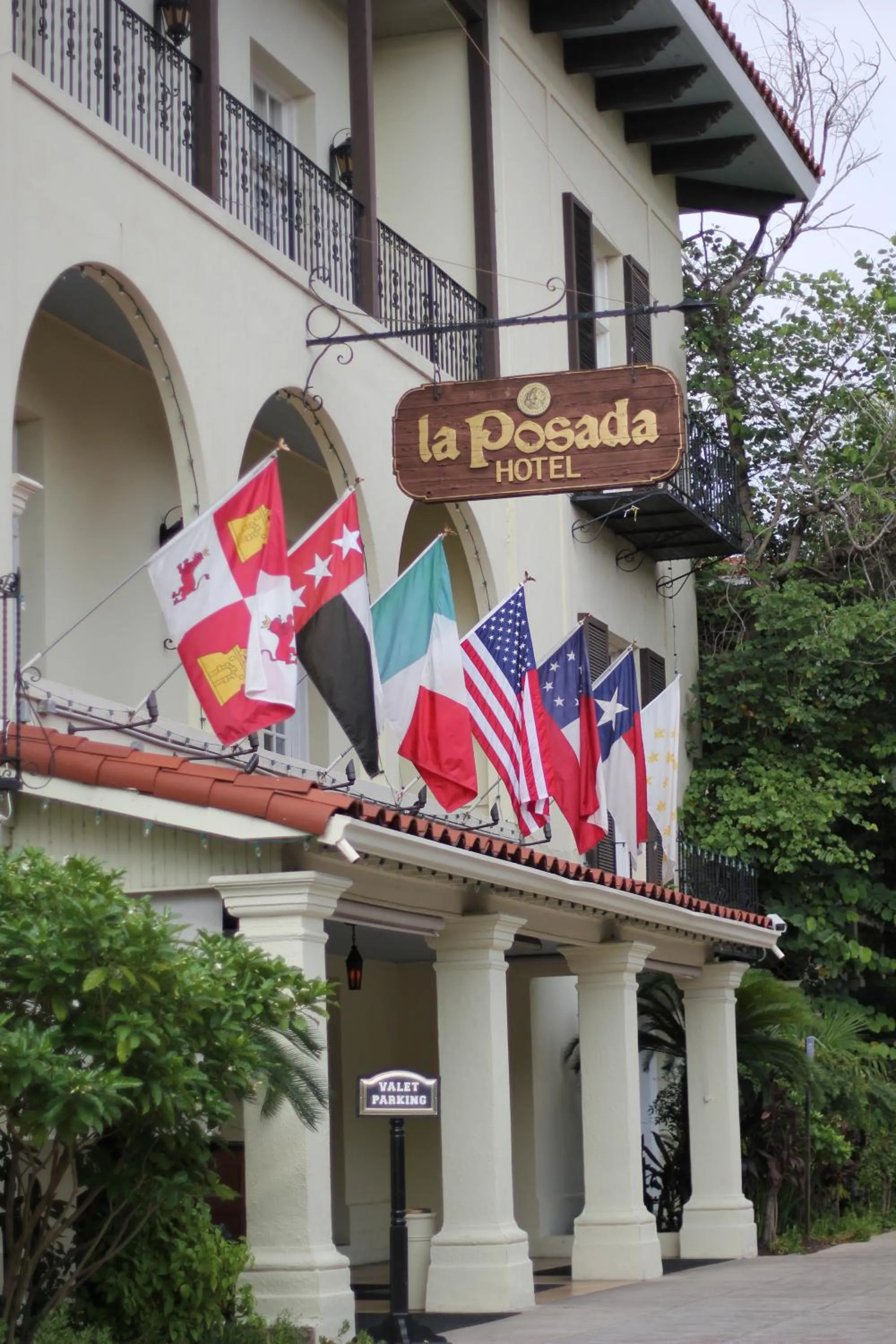 Property building in La Posada Hotel