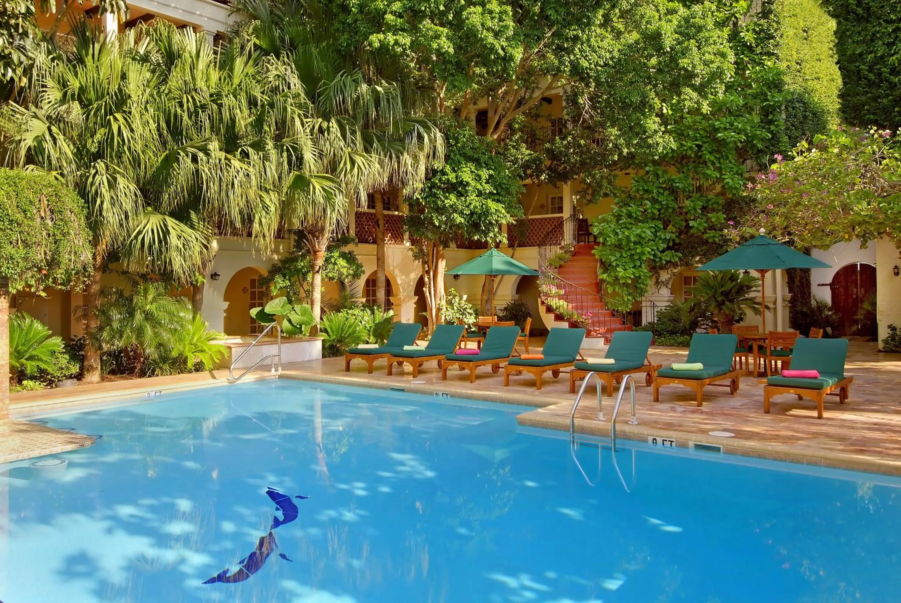 Day in La Posada Hotel