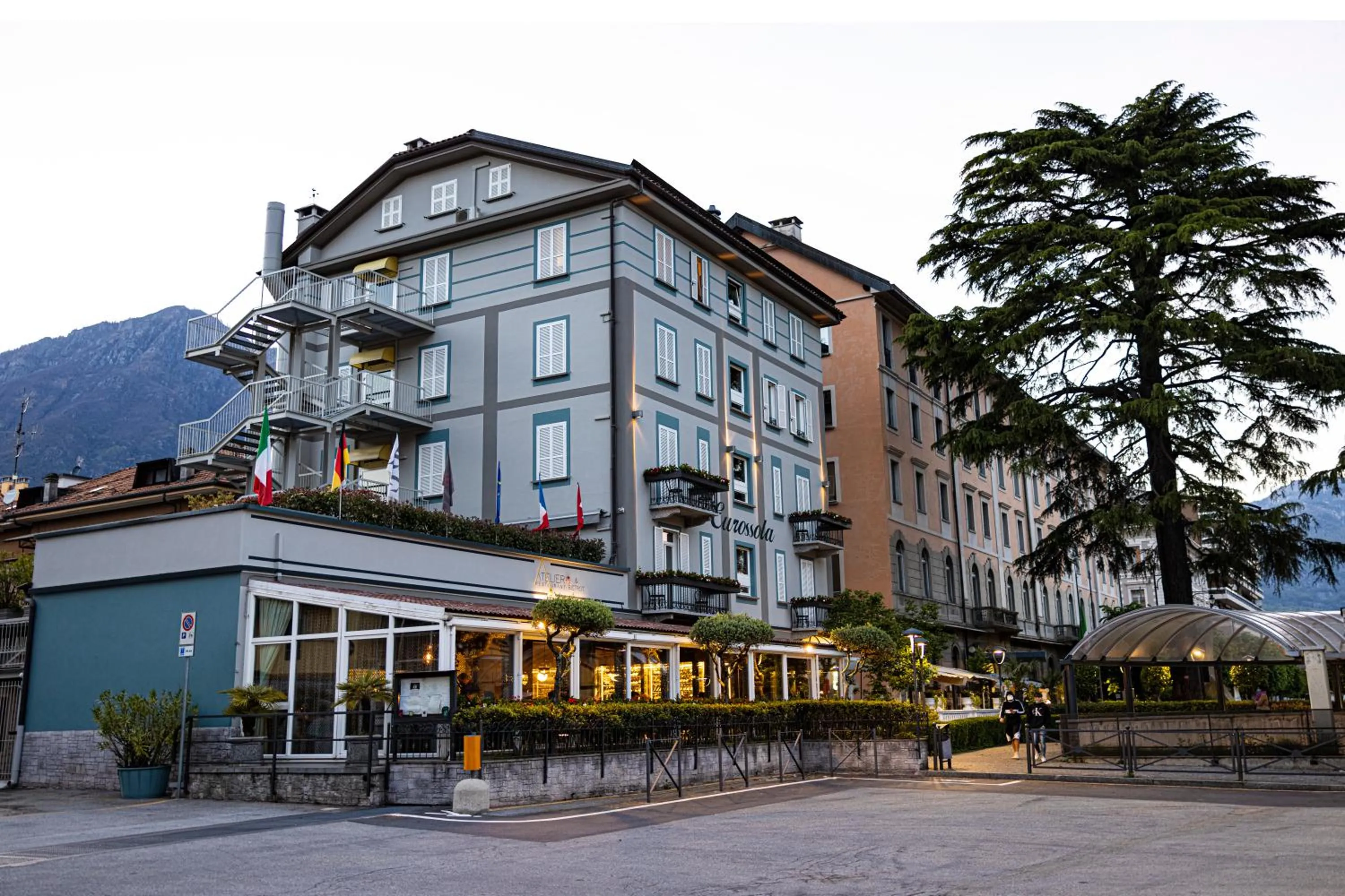Property building in Hotel Ristorante Eurossola