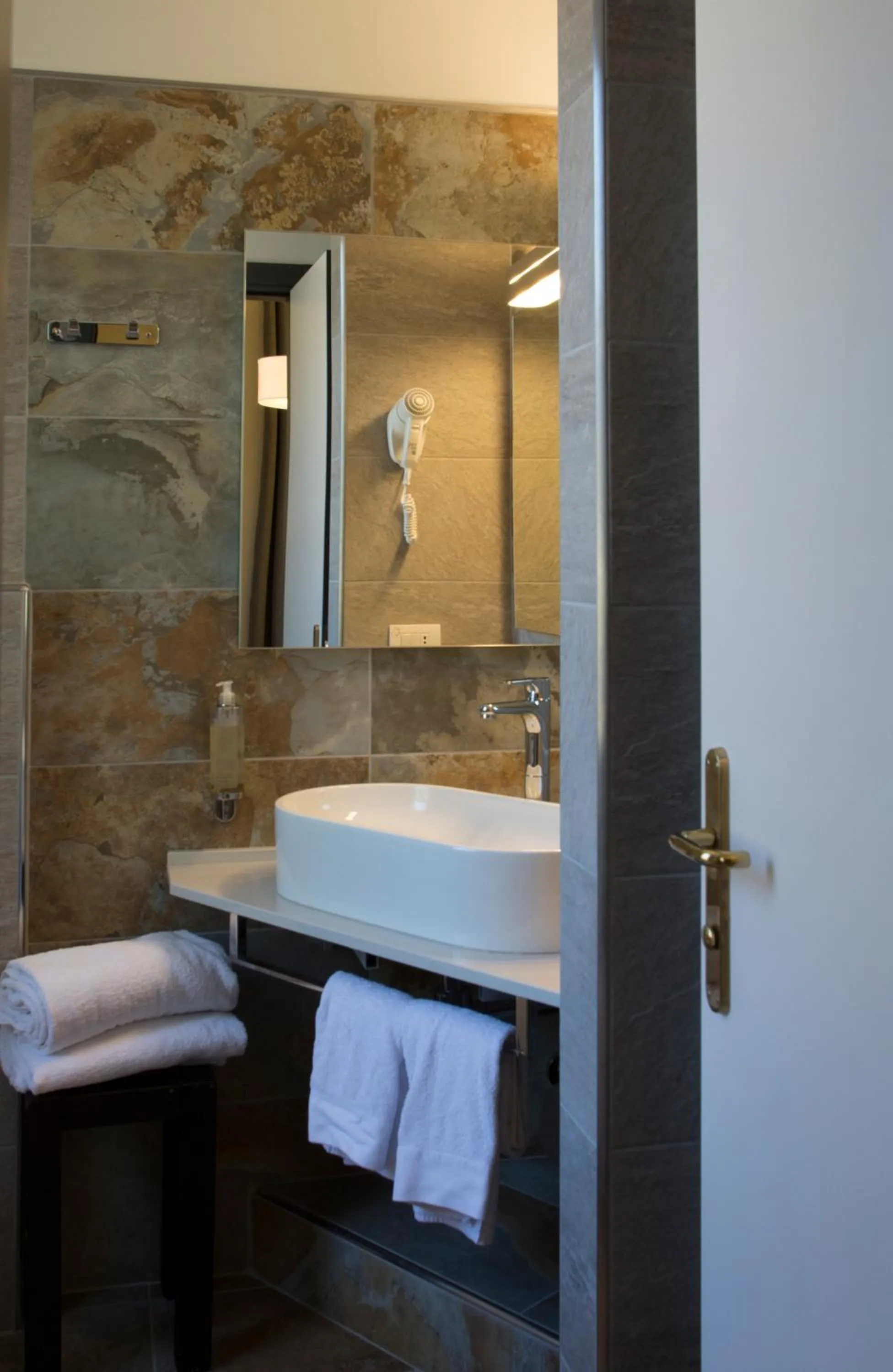 Bathroom in Hotel Ristorante Eurossola