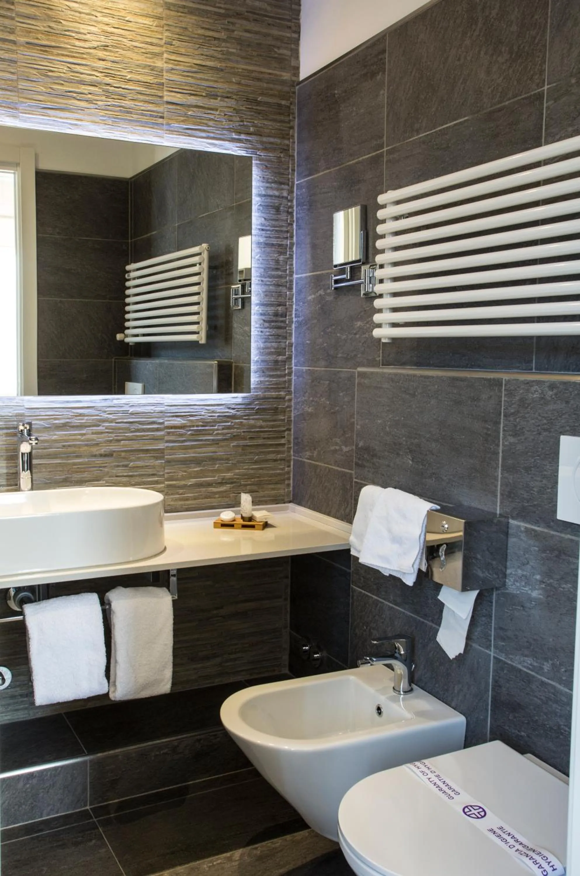 Bathroom in Hotel Ristorante Eurossola