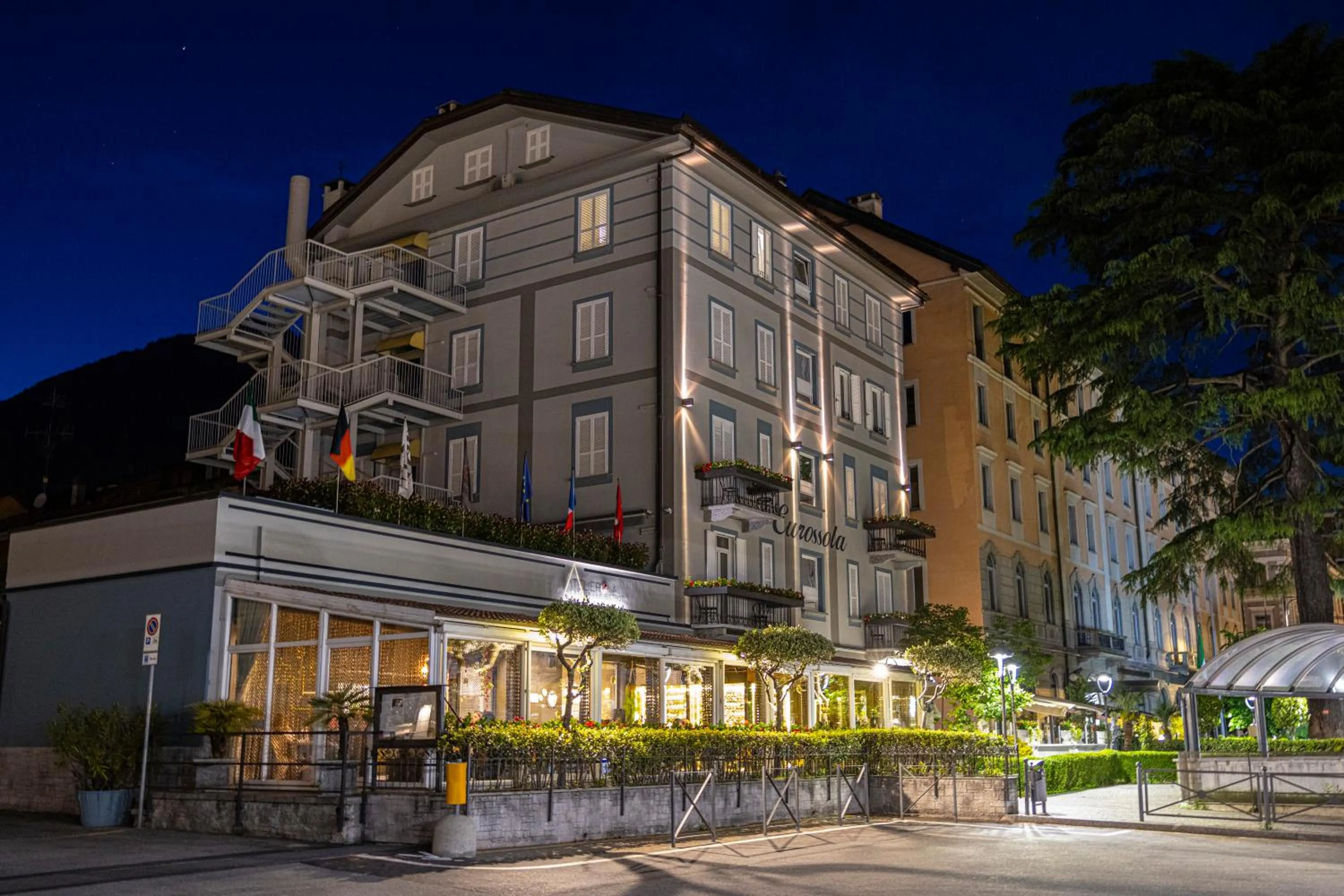 Property building in Hotel Ristorante Eurossola