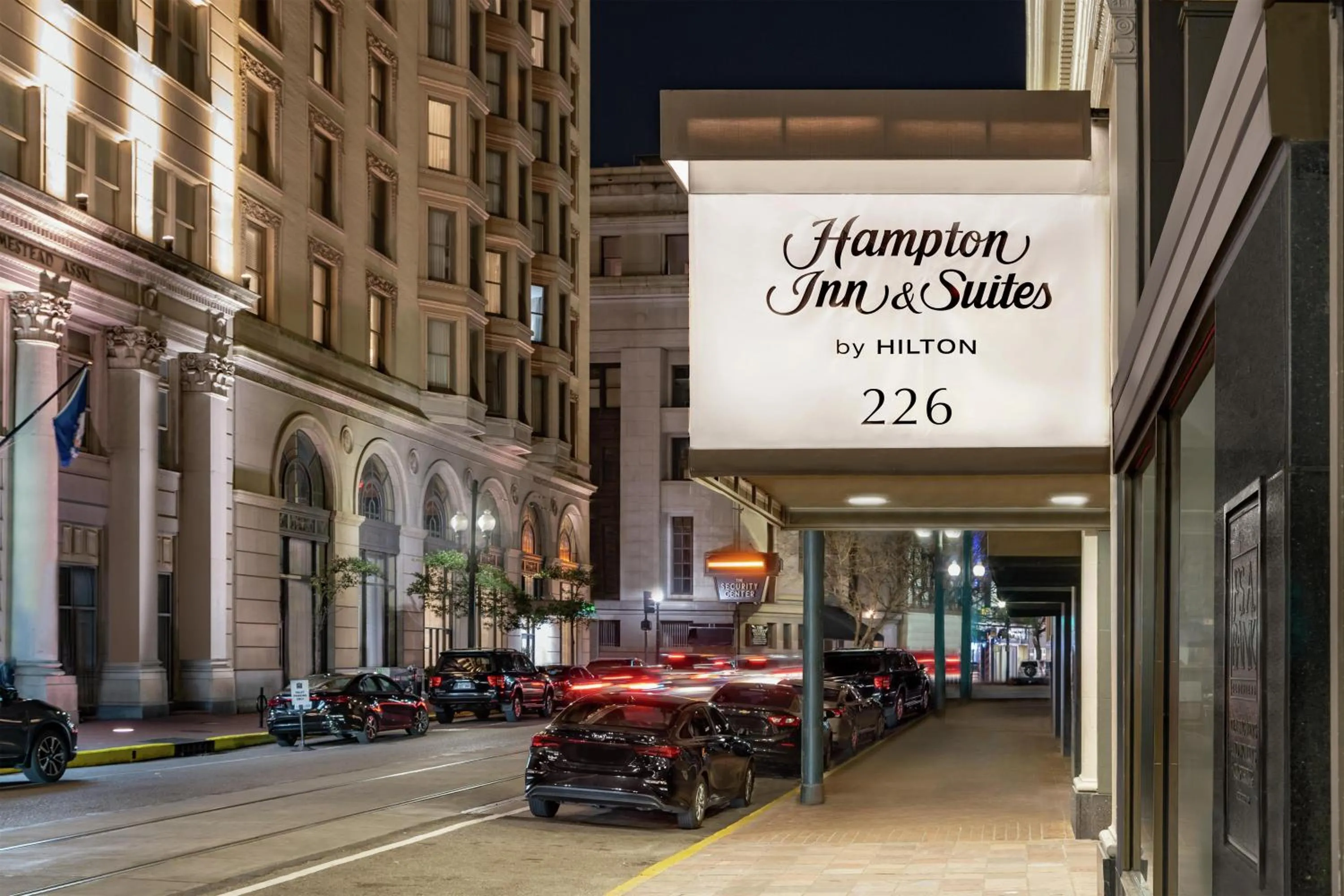Property building in Hampton Inn & Suites New Orleans Downtown French Quarter Area