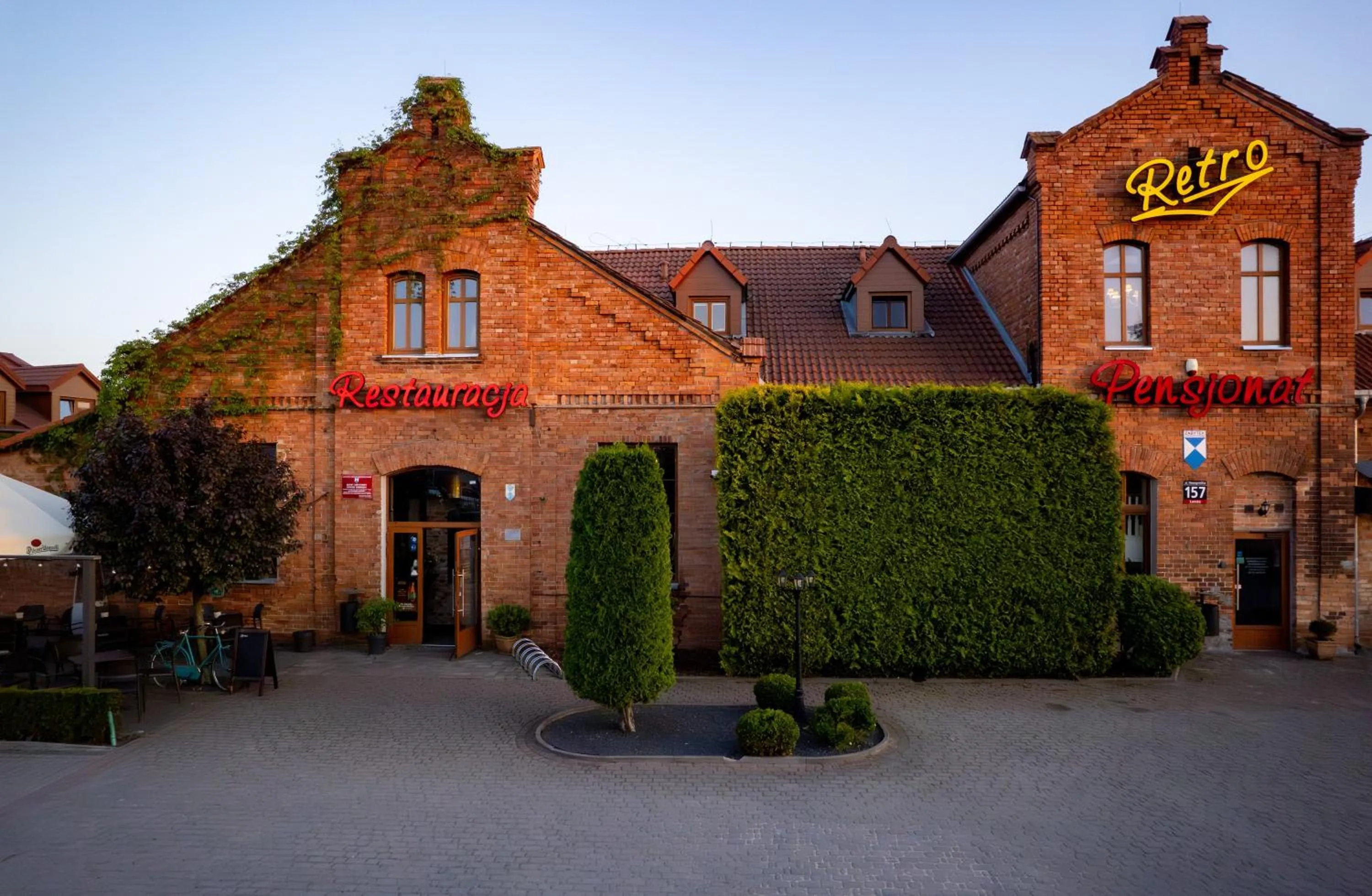 Property building in Pensjonat Retro