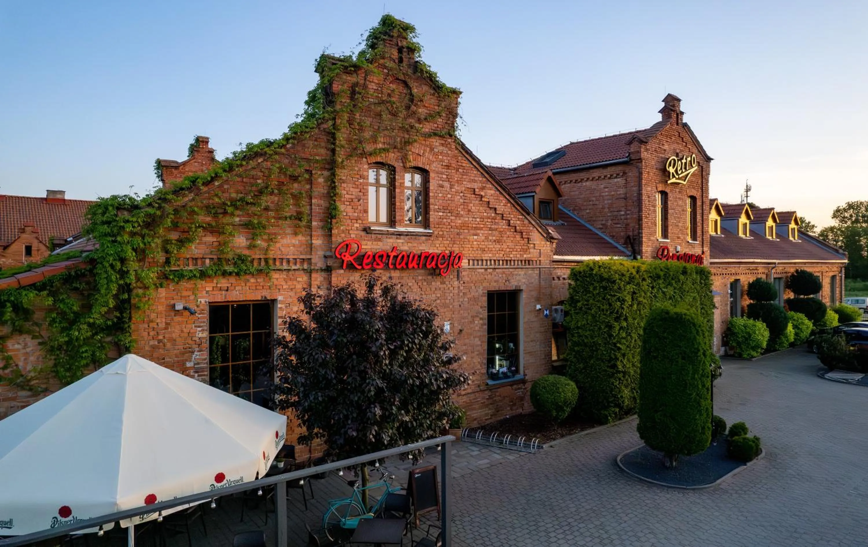 Property building in Pensjonat Retro