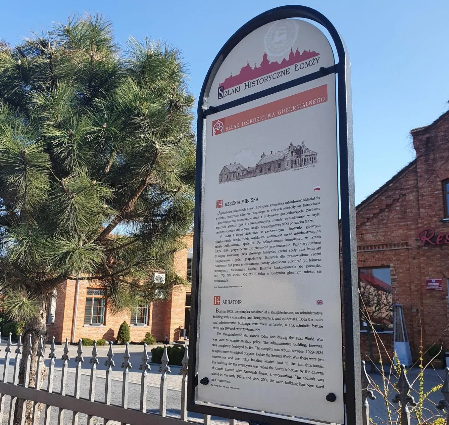 Property building in Pensjonat Retro