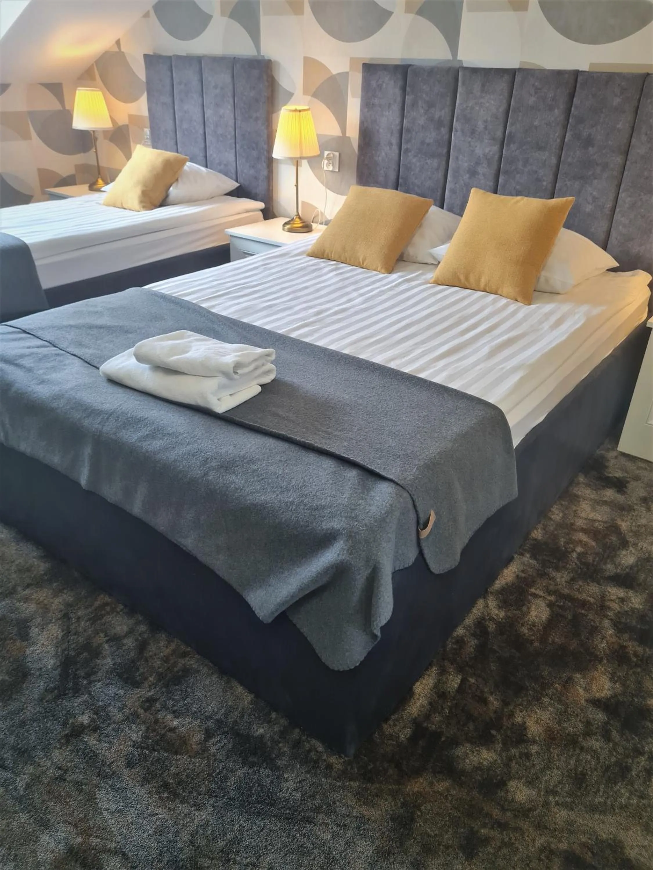 Bed in Pensjonat Retro