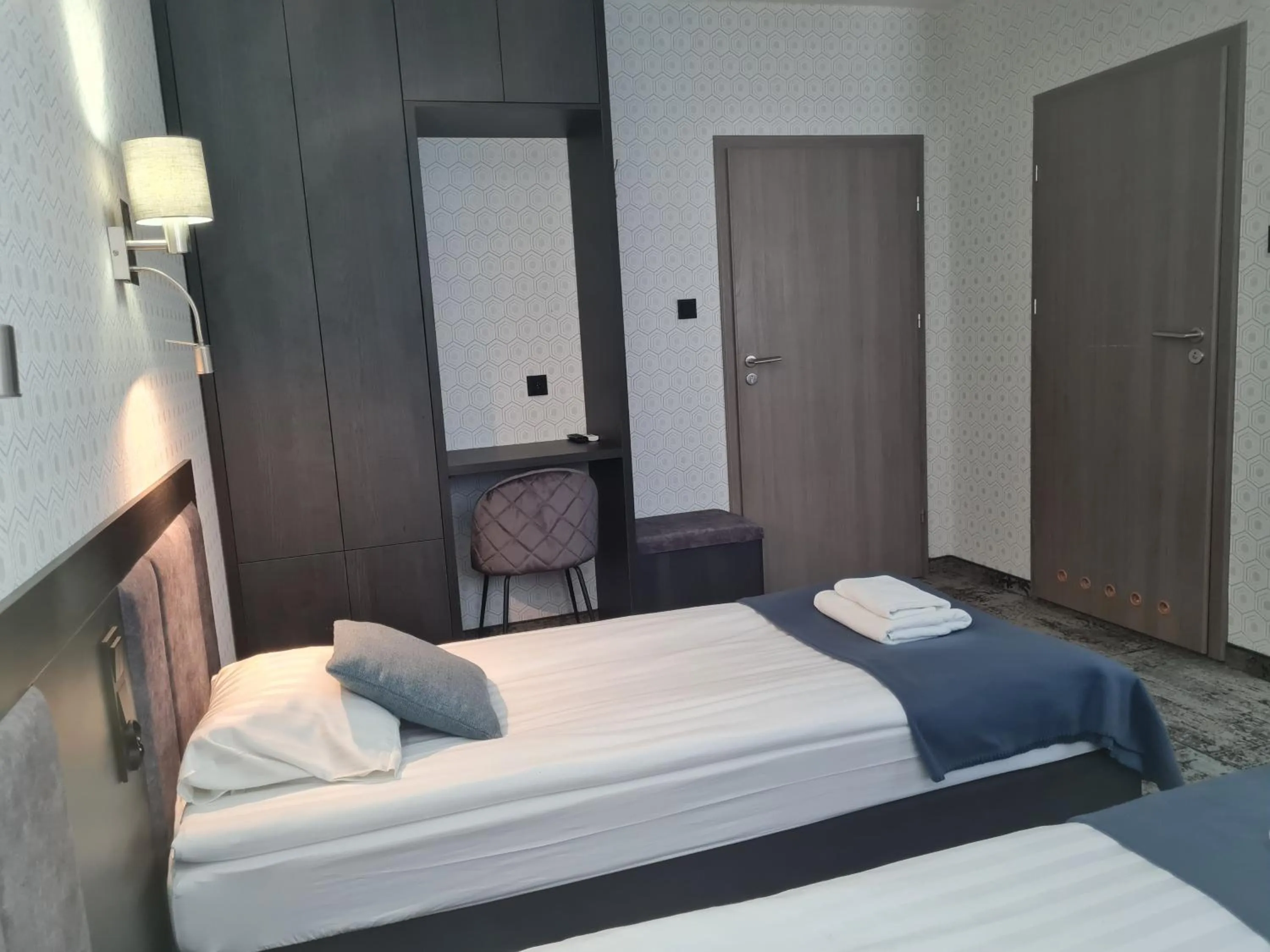 Bed in Pensjonat Retro