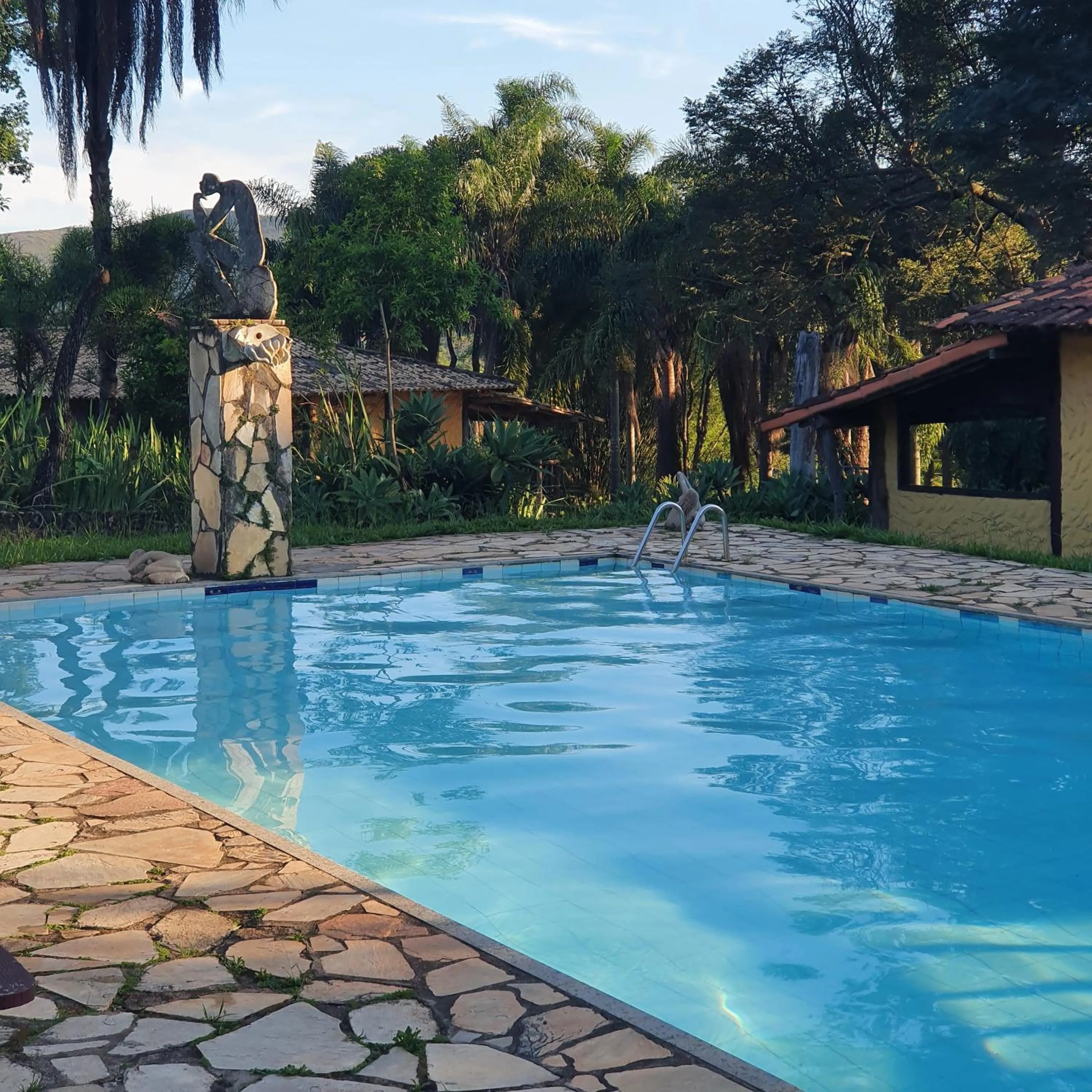 Garden view in Capricho Asturiano