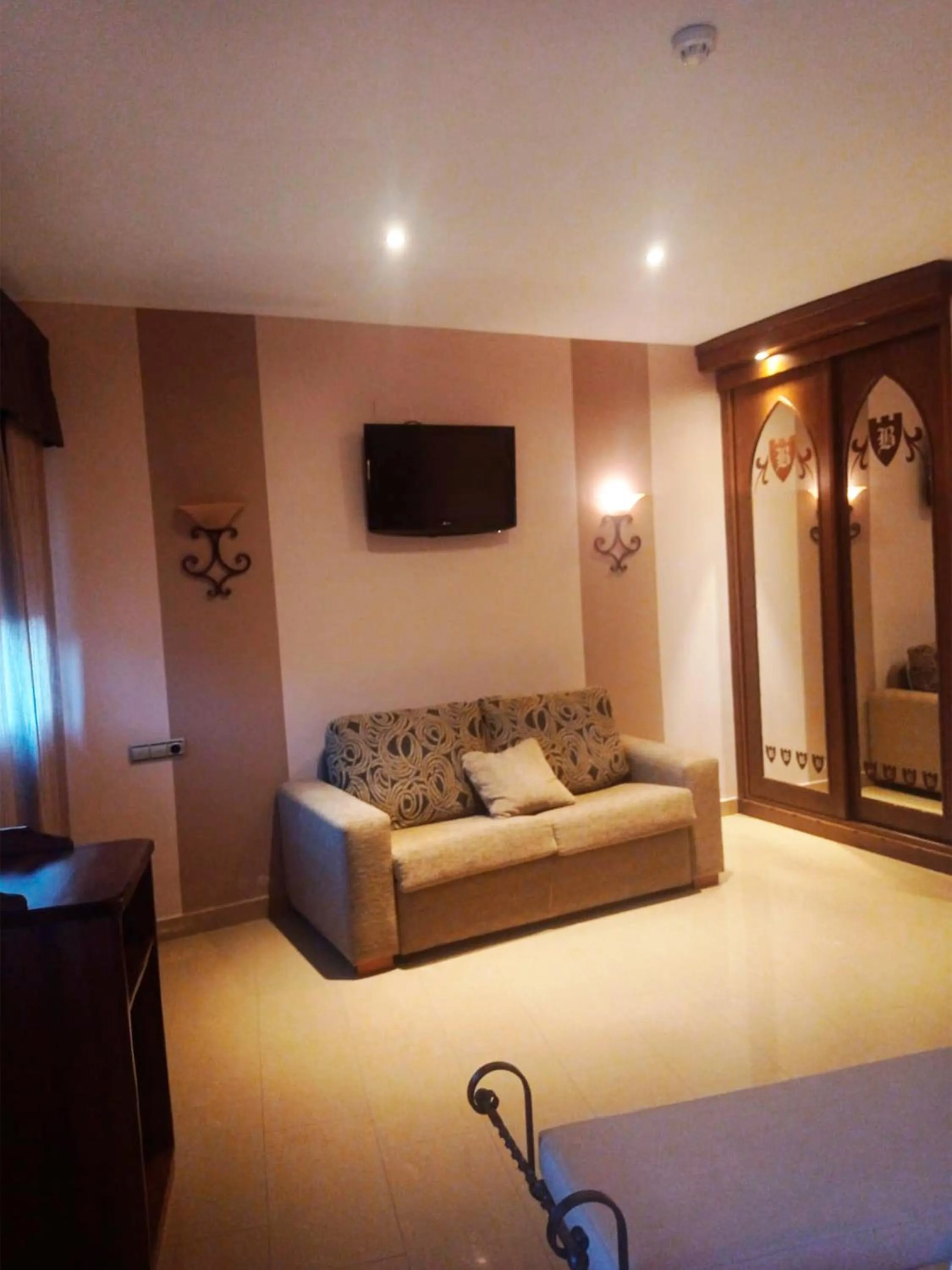 Bed in Hotel La Brasa