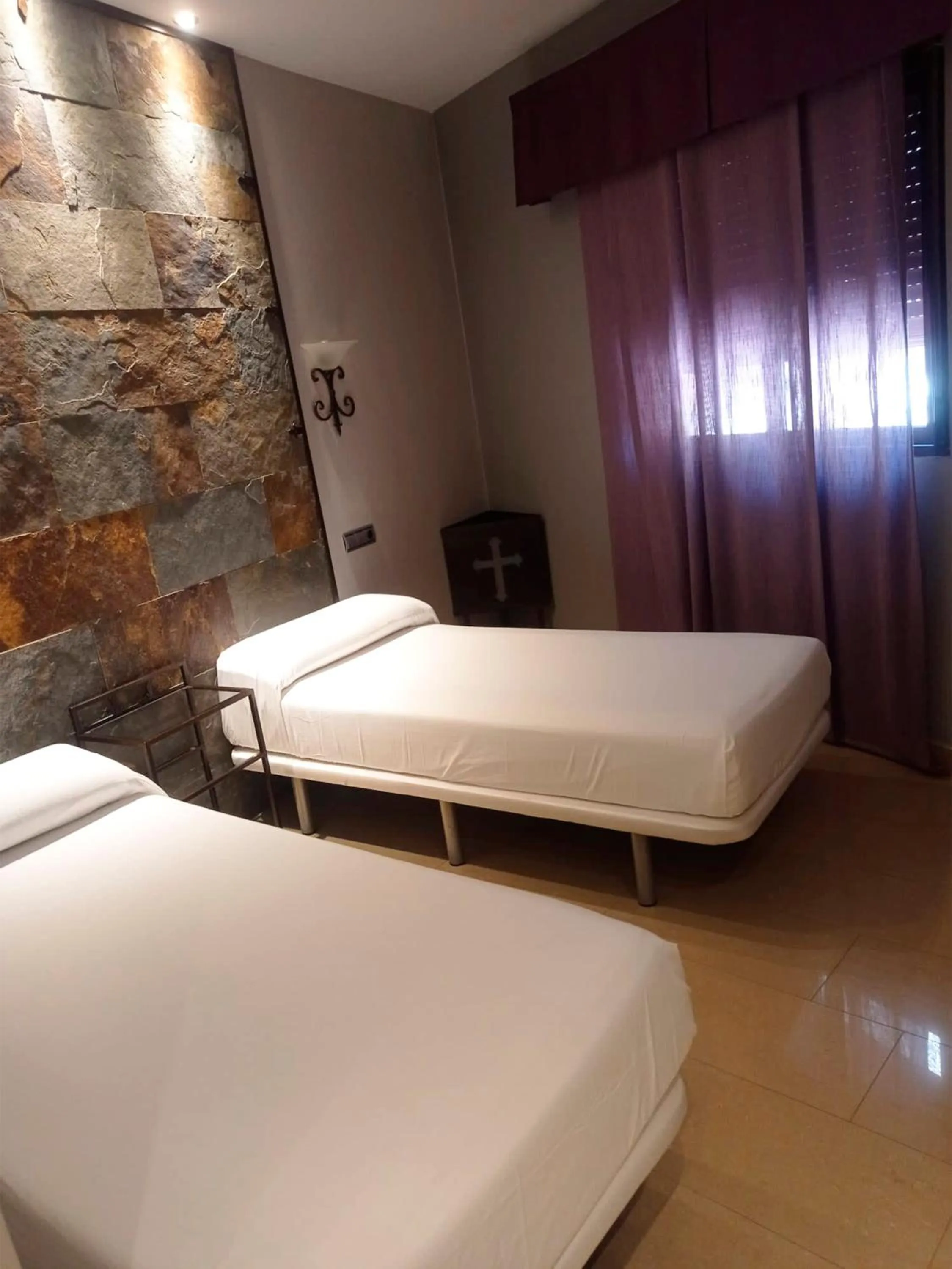 Bed in Hotel La Brasa