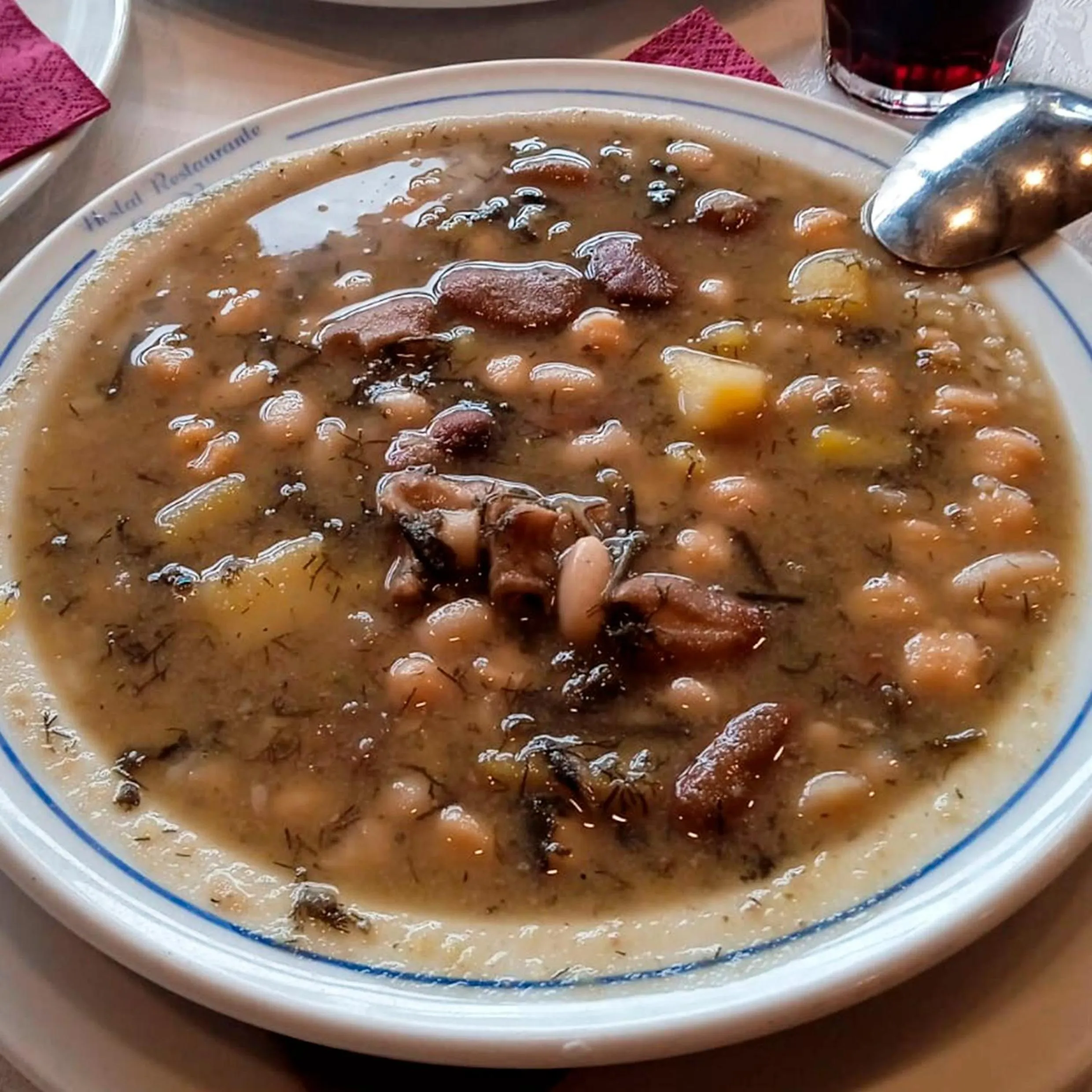 Food close-up in Hotel La Brasa