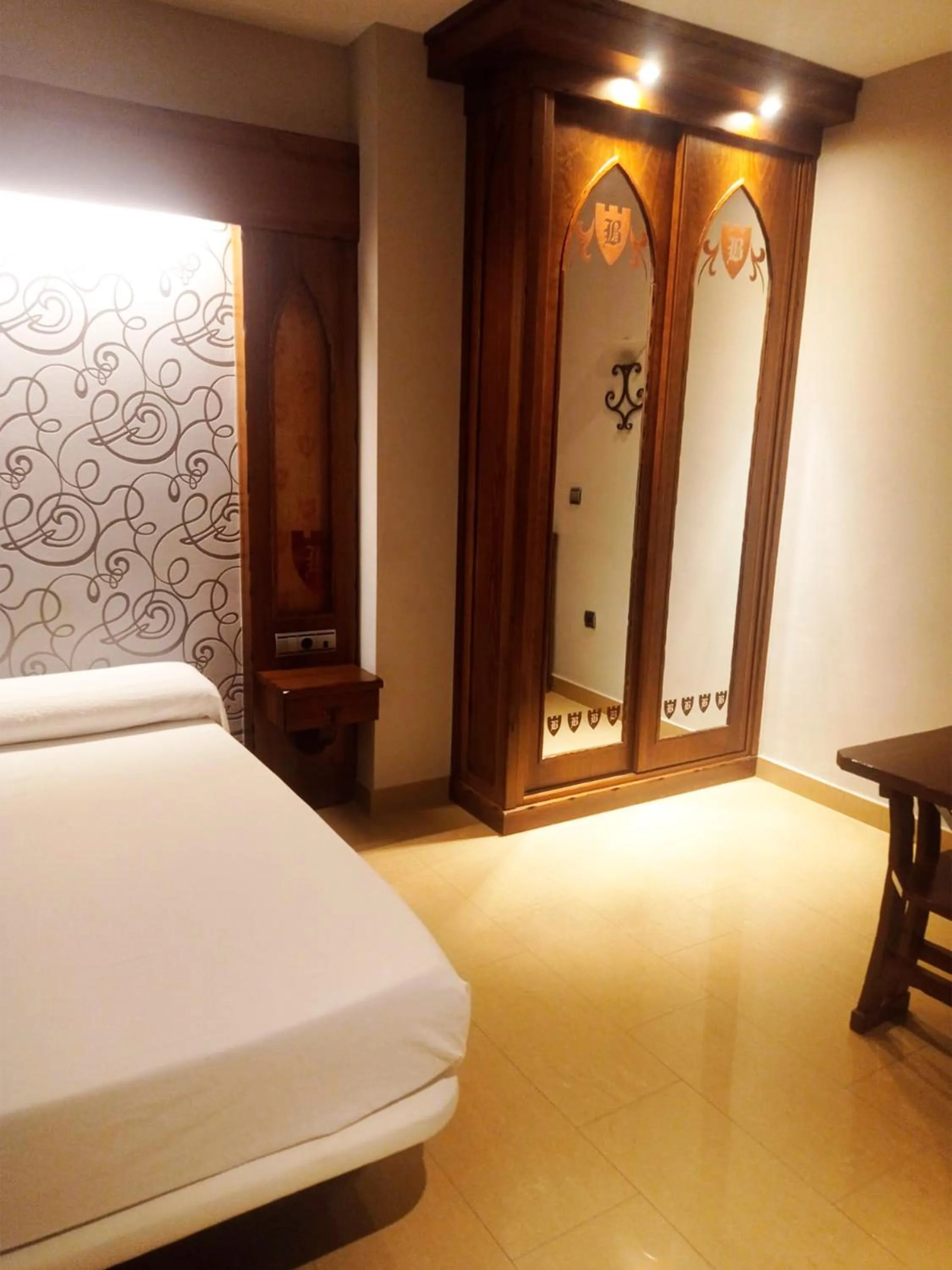 Bed in Hotel La Brasa