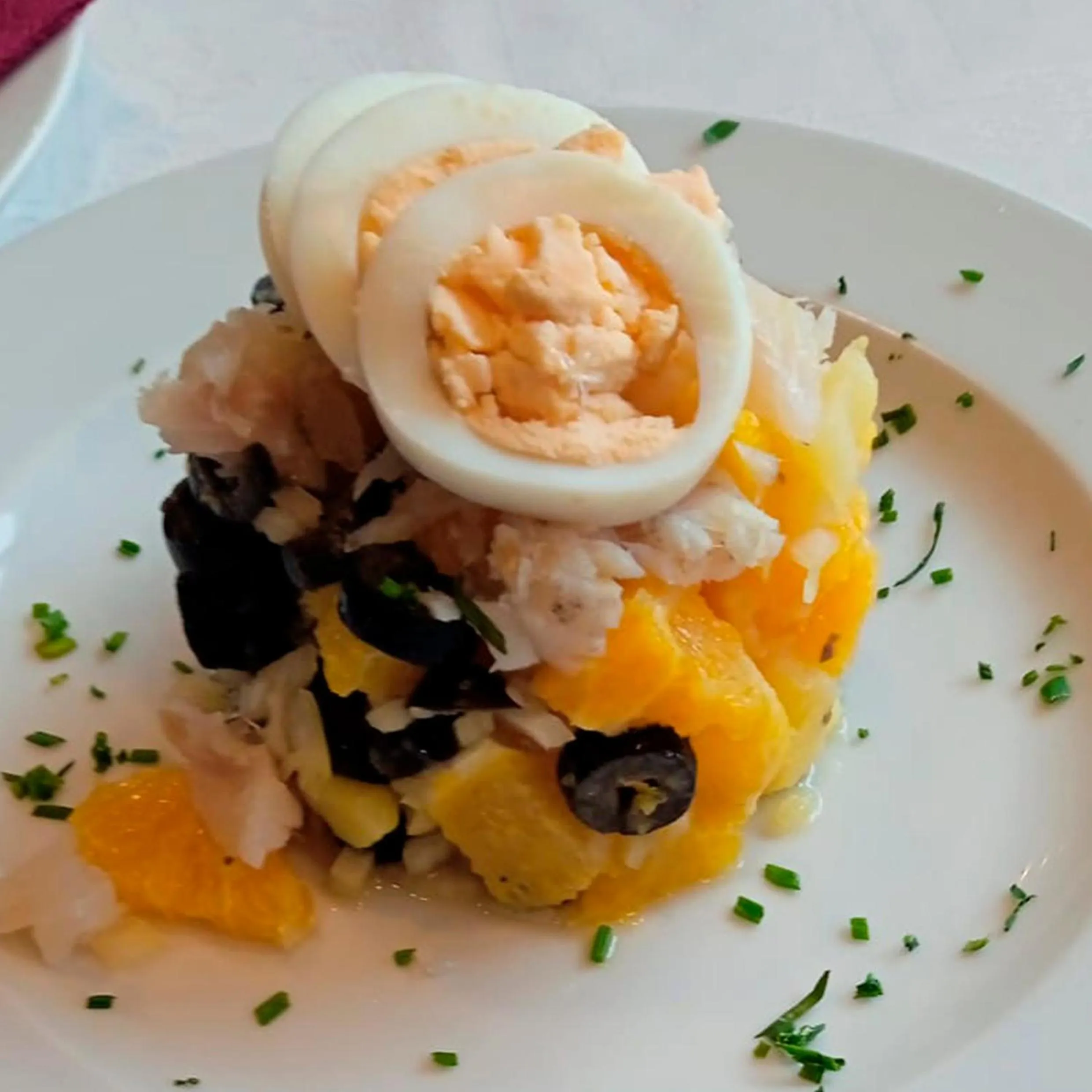 Food close-up in Hotel La Brasa