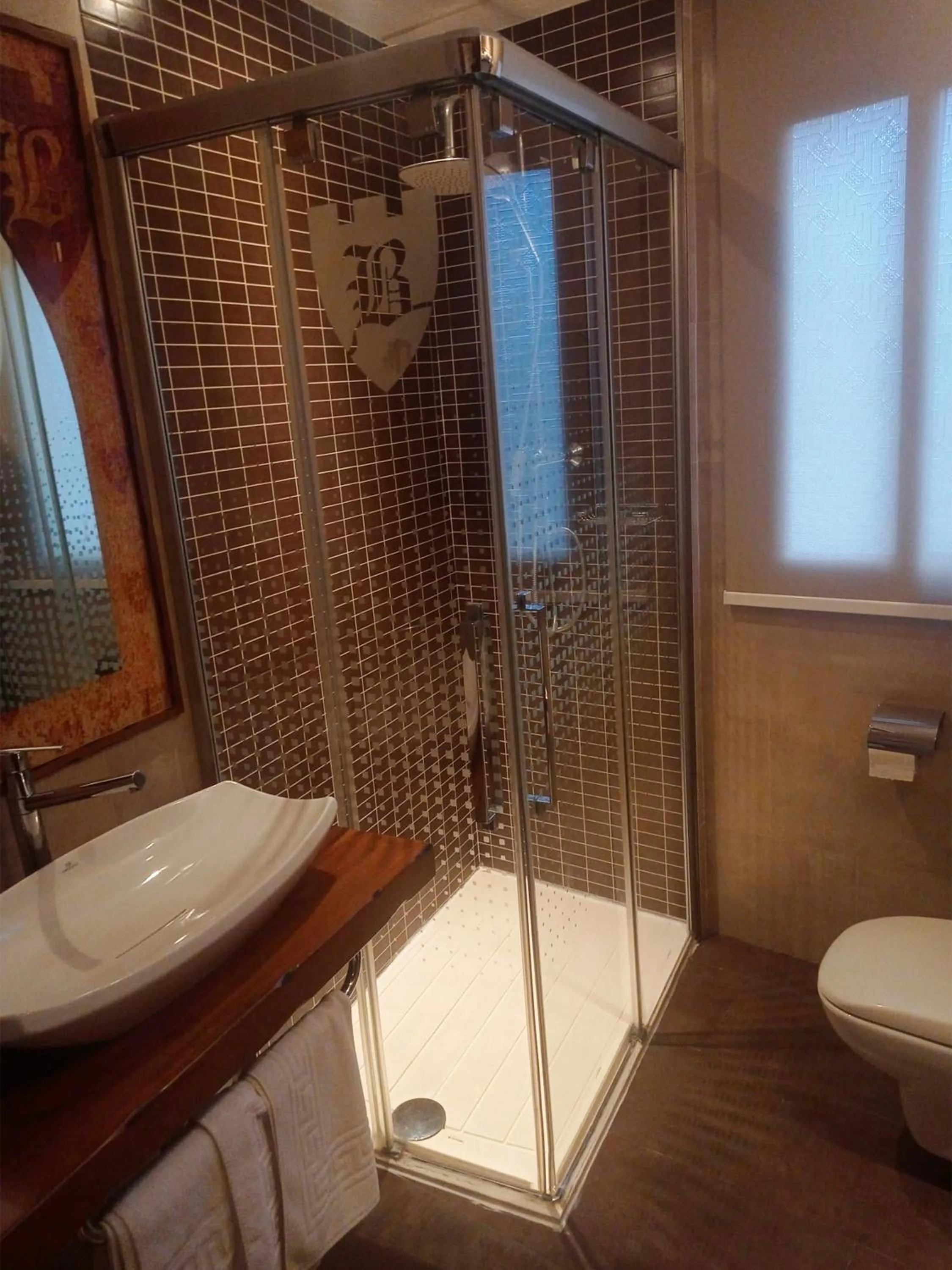 Shower in Hotel La Brasa