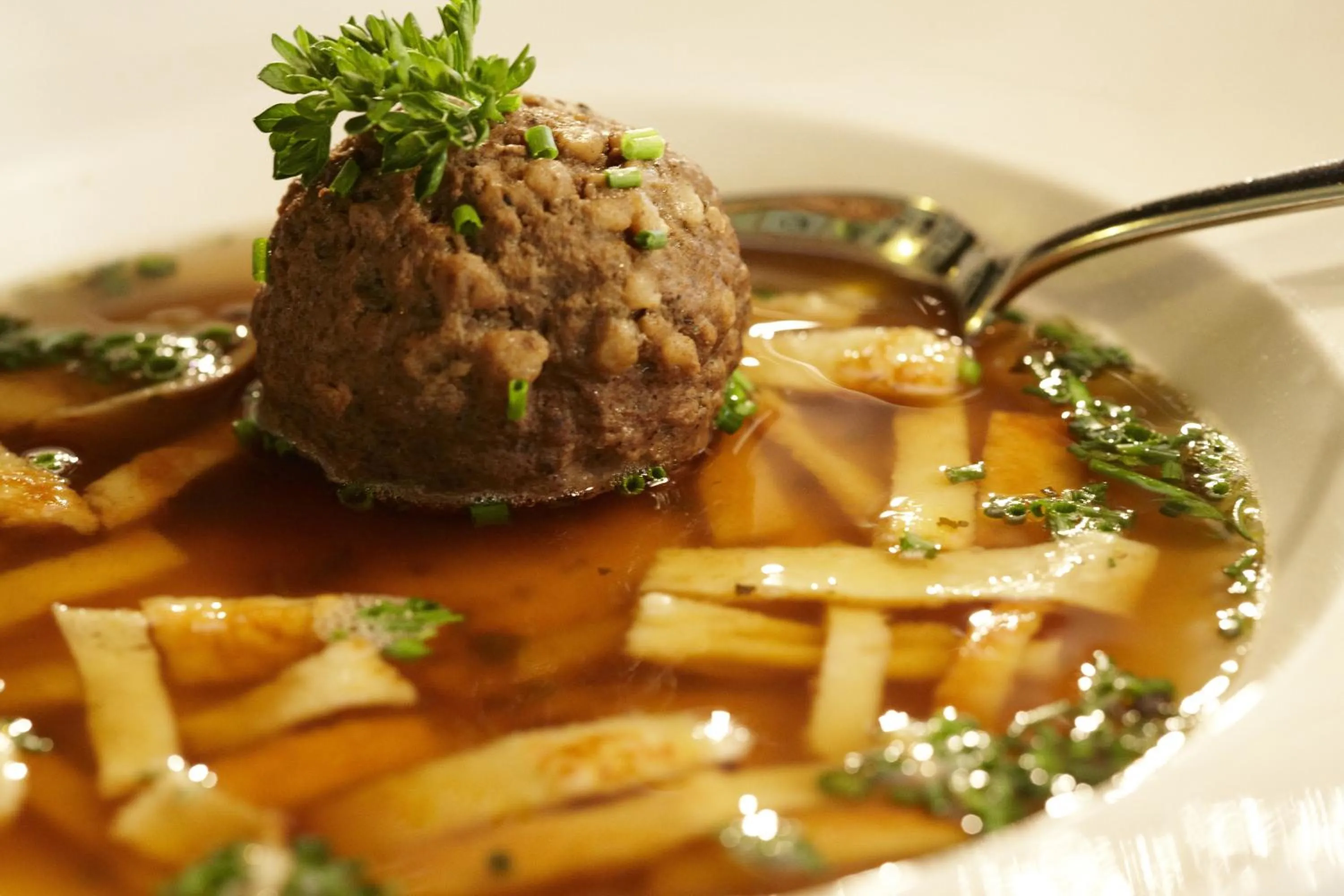 Food close-up in Hotel Restaurant Lohmühle