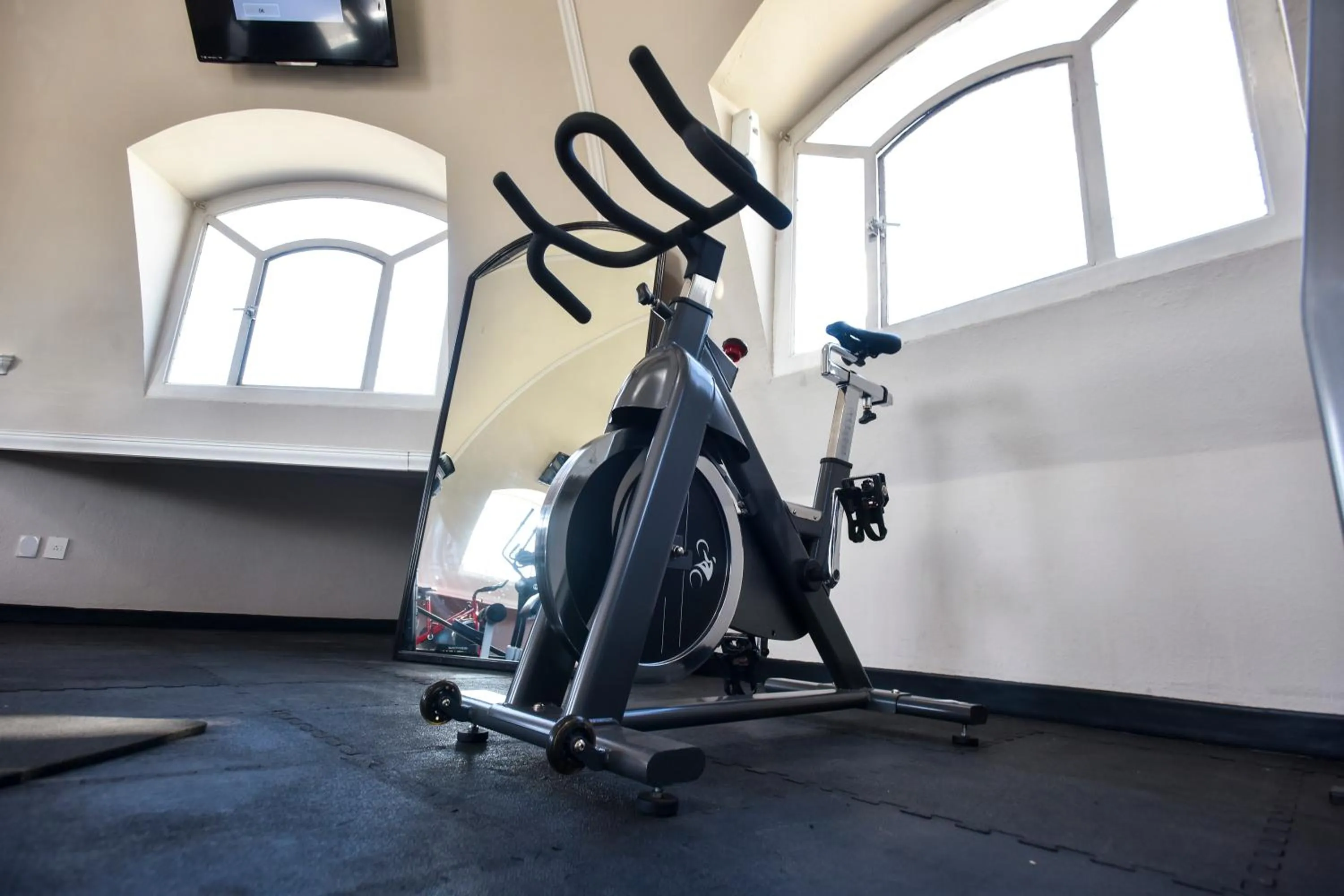 Fitness centre/facilities in Plaza Camelinas Hotel