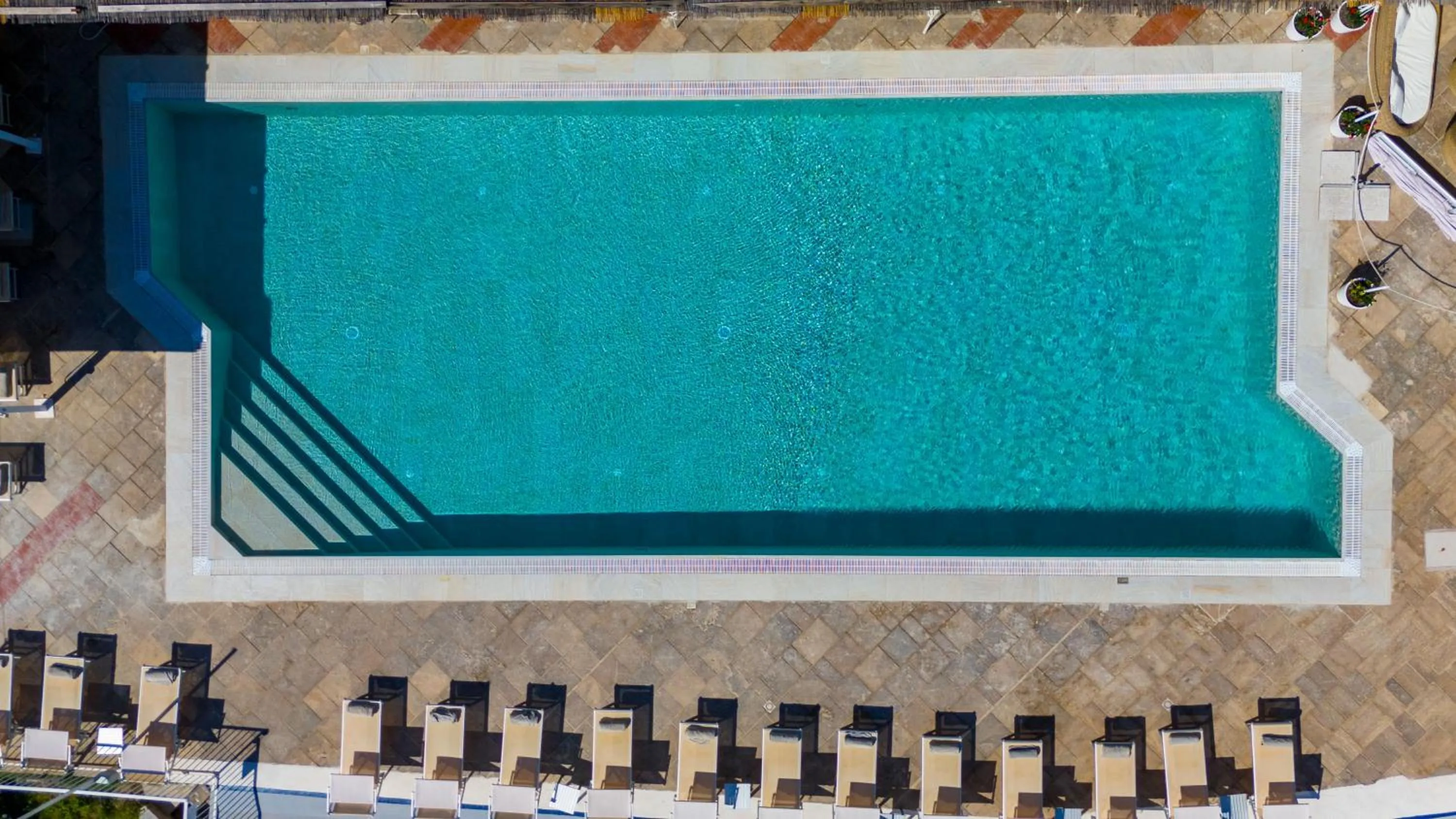 Swimming pool in Hotel Chiaia Di Luna