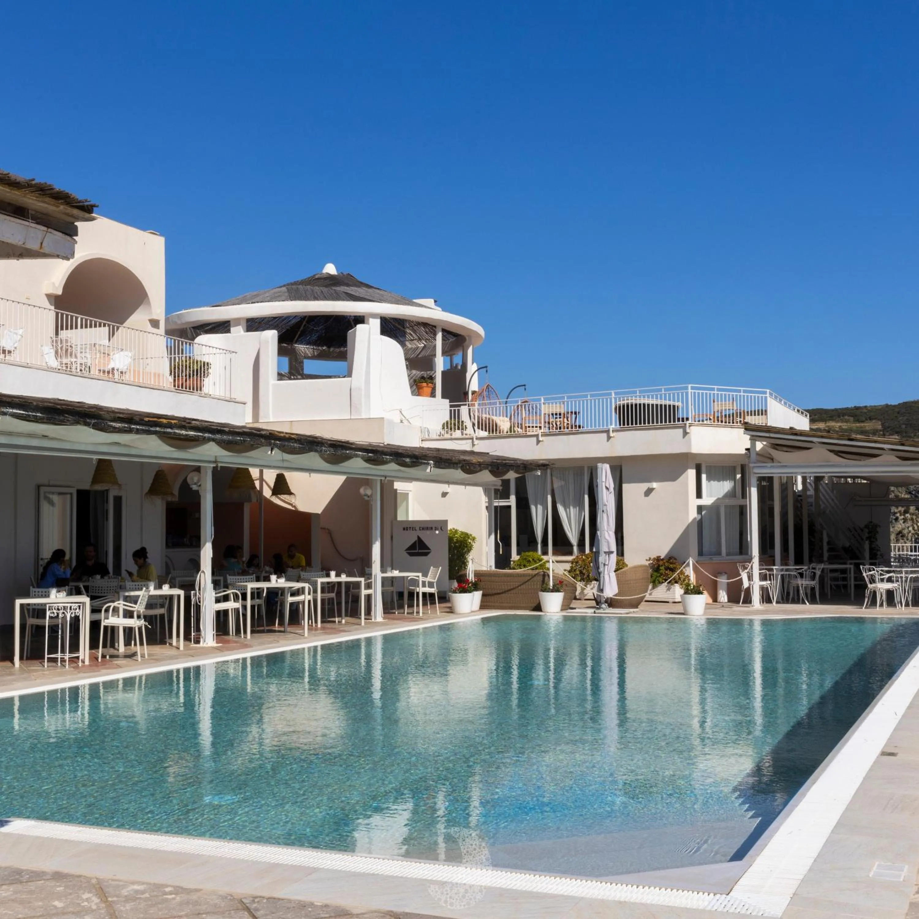 Swimming pool in Hotel Chiaia Di Luna